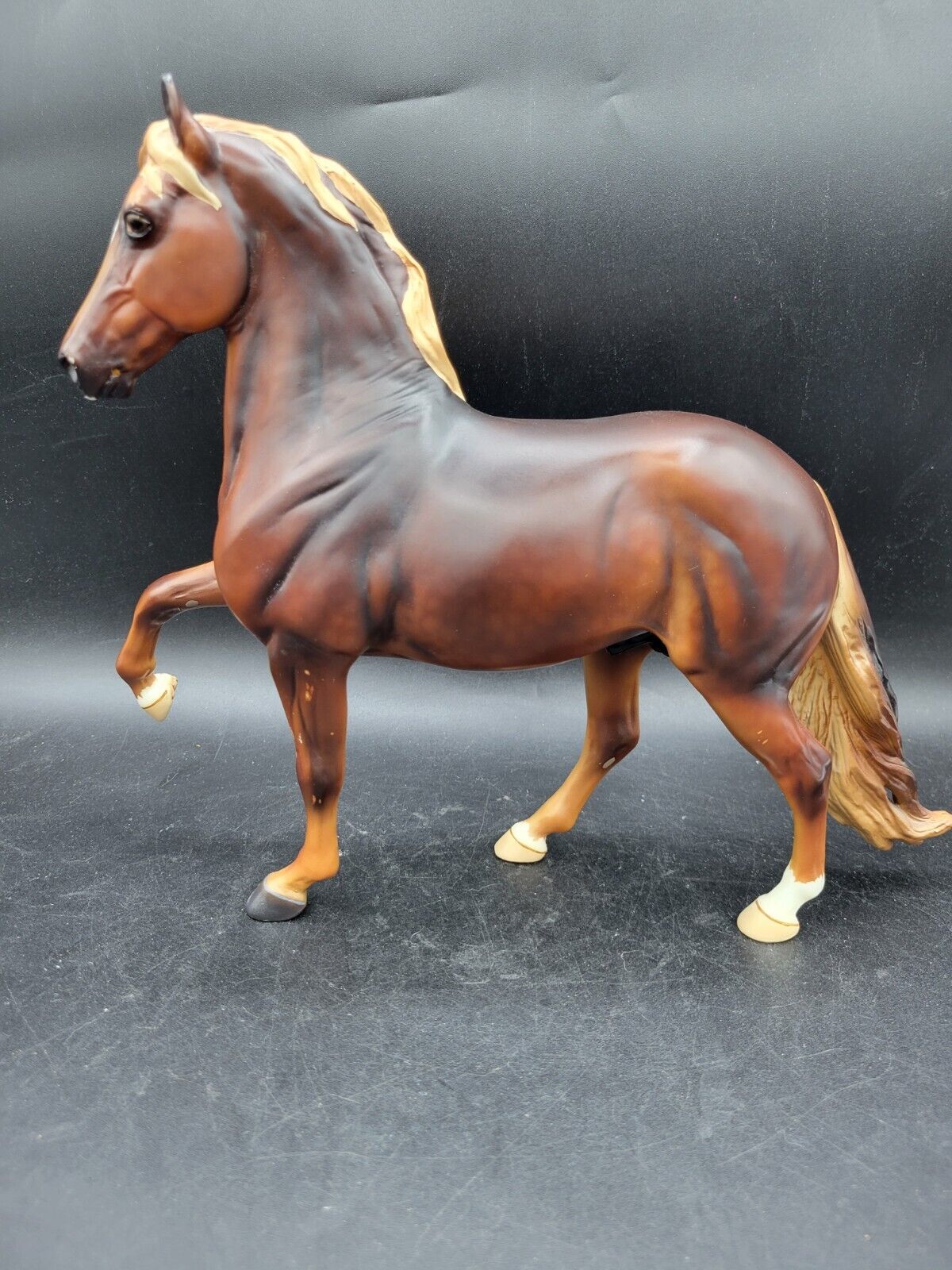 Breyer model Horse Connoisseur Series Del FUEGO Only 350 Made PERUVIAN PASO TLC