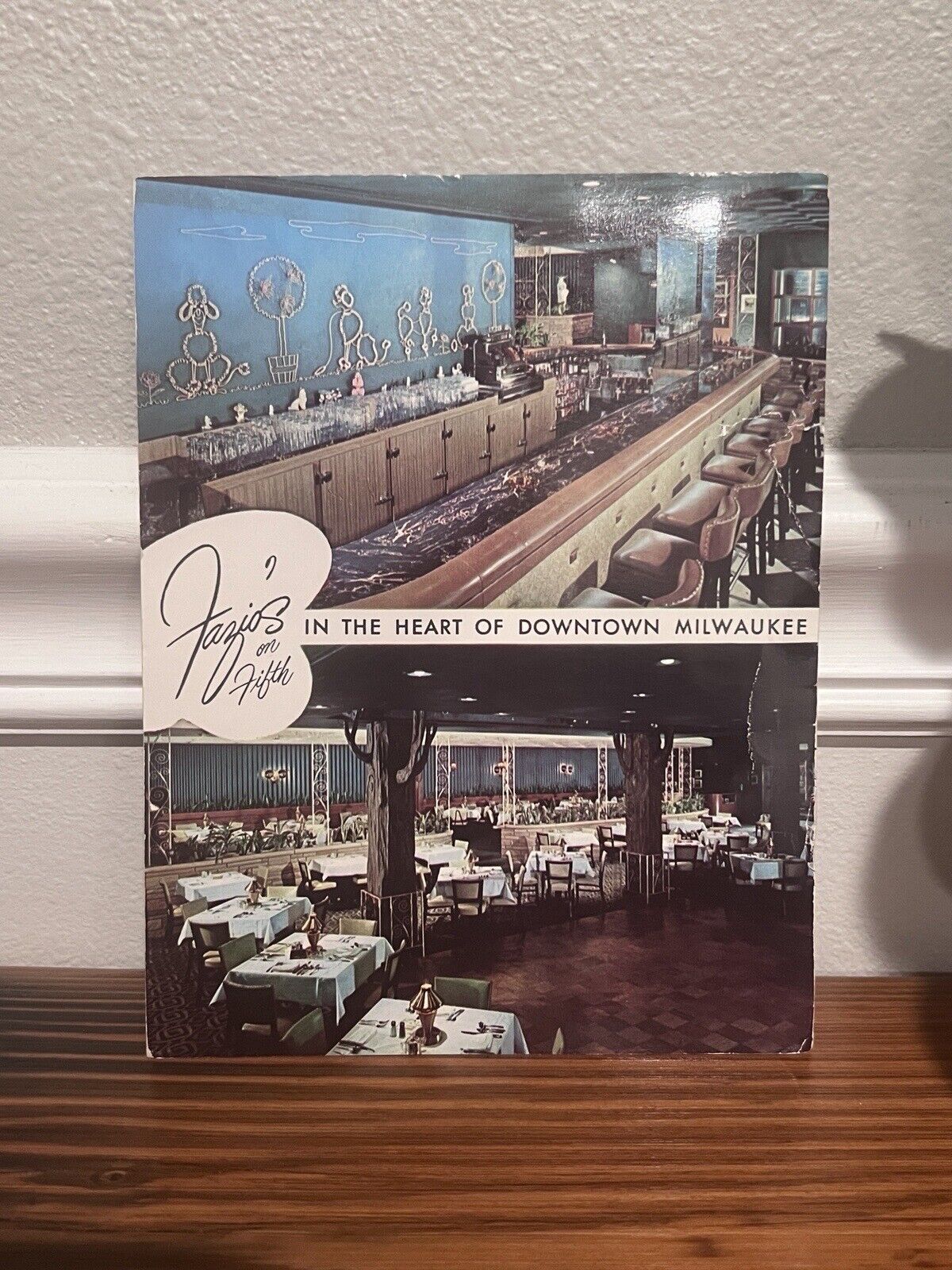c1960s Fazio’s On Fifth Restaurant Milwaukee Wisconsin WI Postcard 5.5x7”