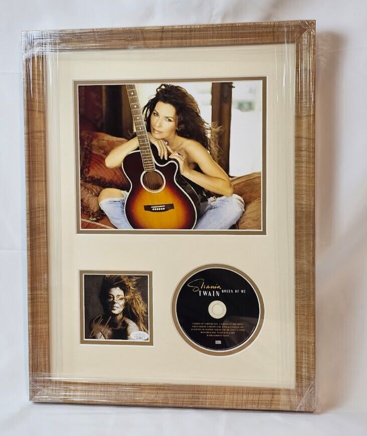 Shania Twain  Signed Queen of Me CD Autographed  JSA Authenticated