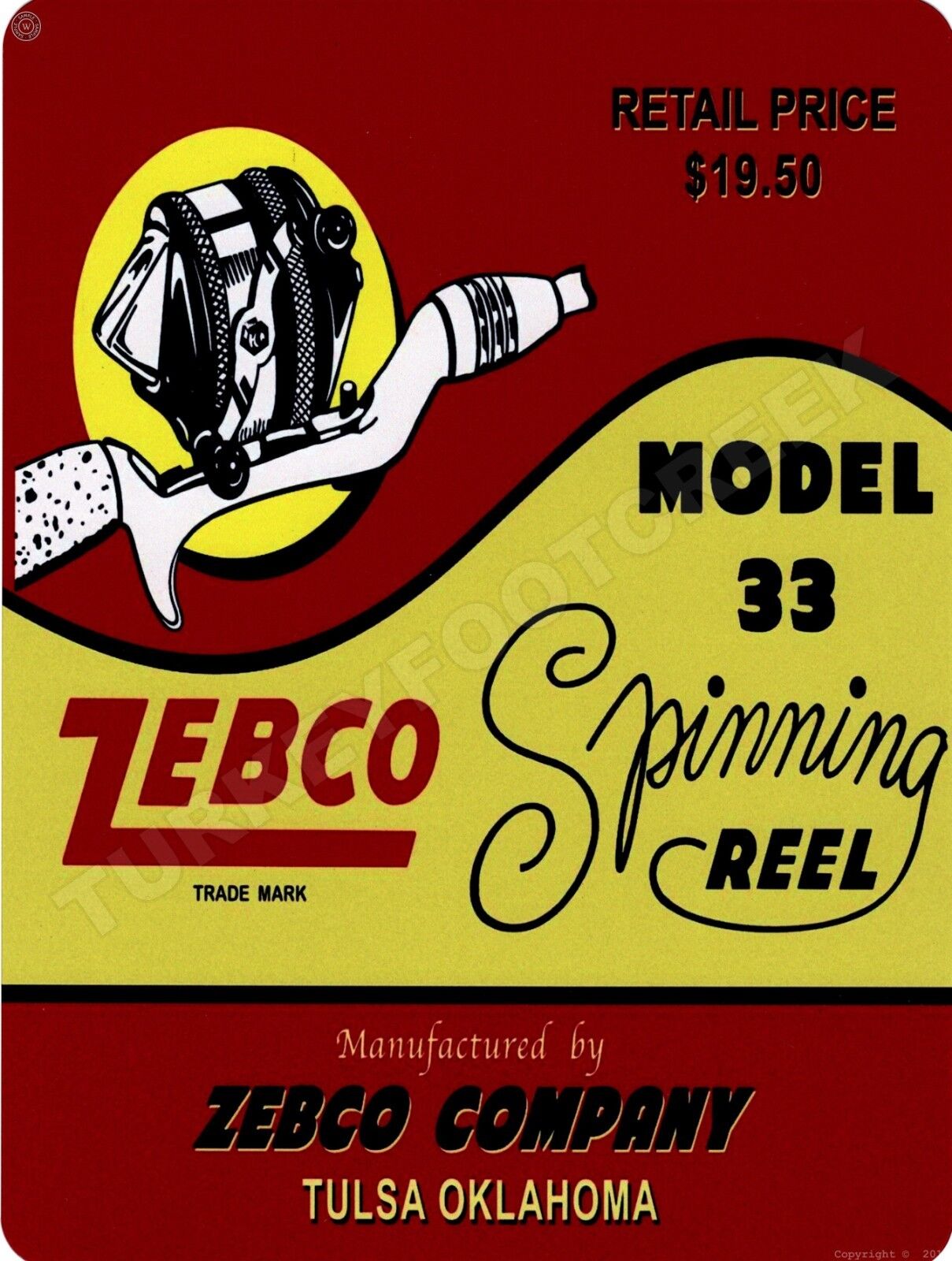 Zebco Model 33  9