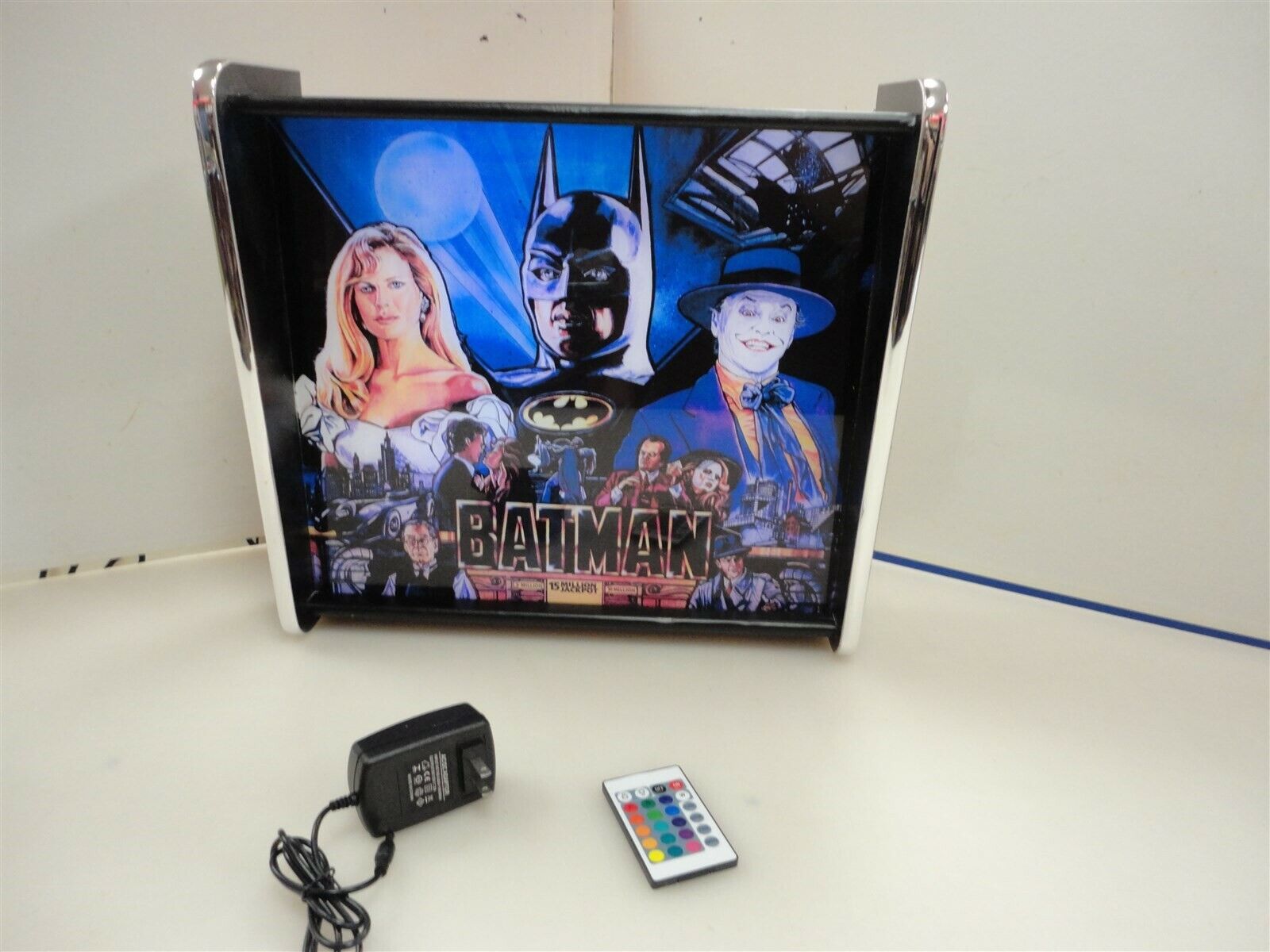 Batman Data East Pinball Head LED Display light box