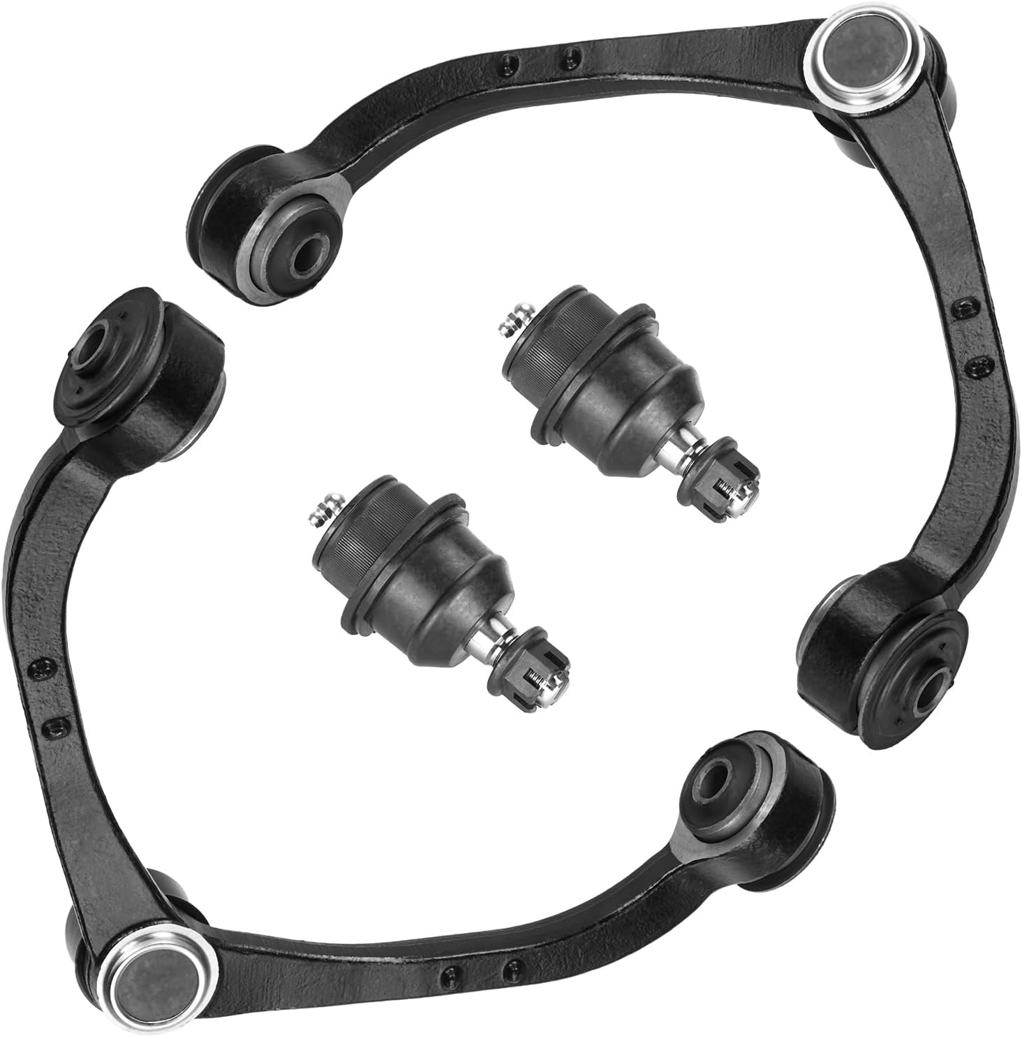 2WD/4WD Front Upper Control Arms W/Ball Joints & Front Lower Ball Joints for 200