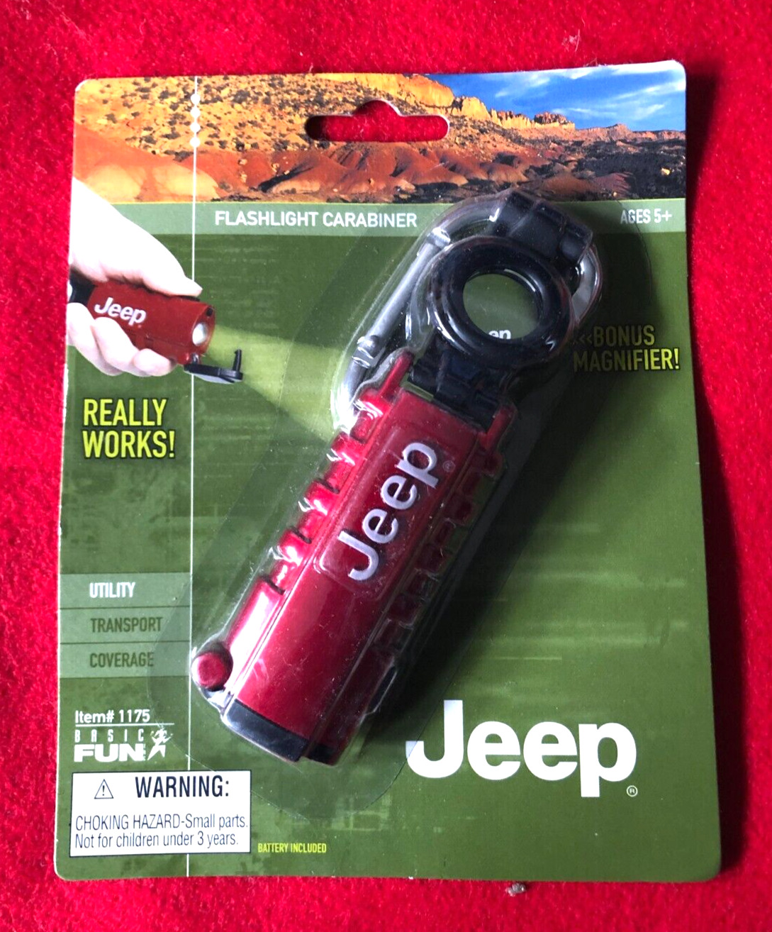 The Jeep Keychain & Magnifier by Basic Fun MOC
