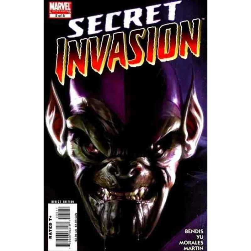 Secret Invasion (2008 series) #5 in Near Mint condition. Marvel comics [o: