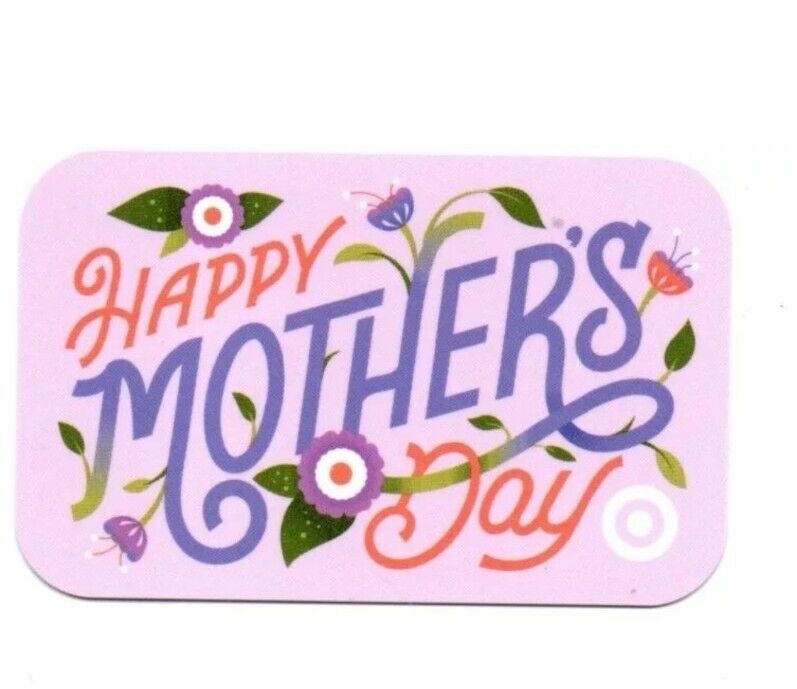 Target Happy Mother's Day Gift Card No $ Value Collectible #6235