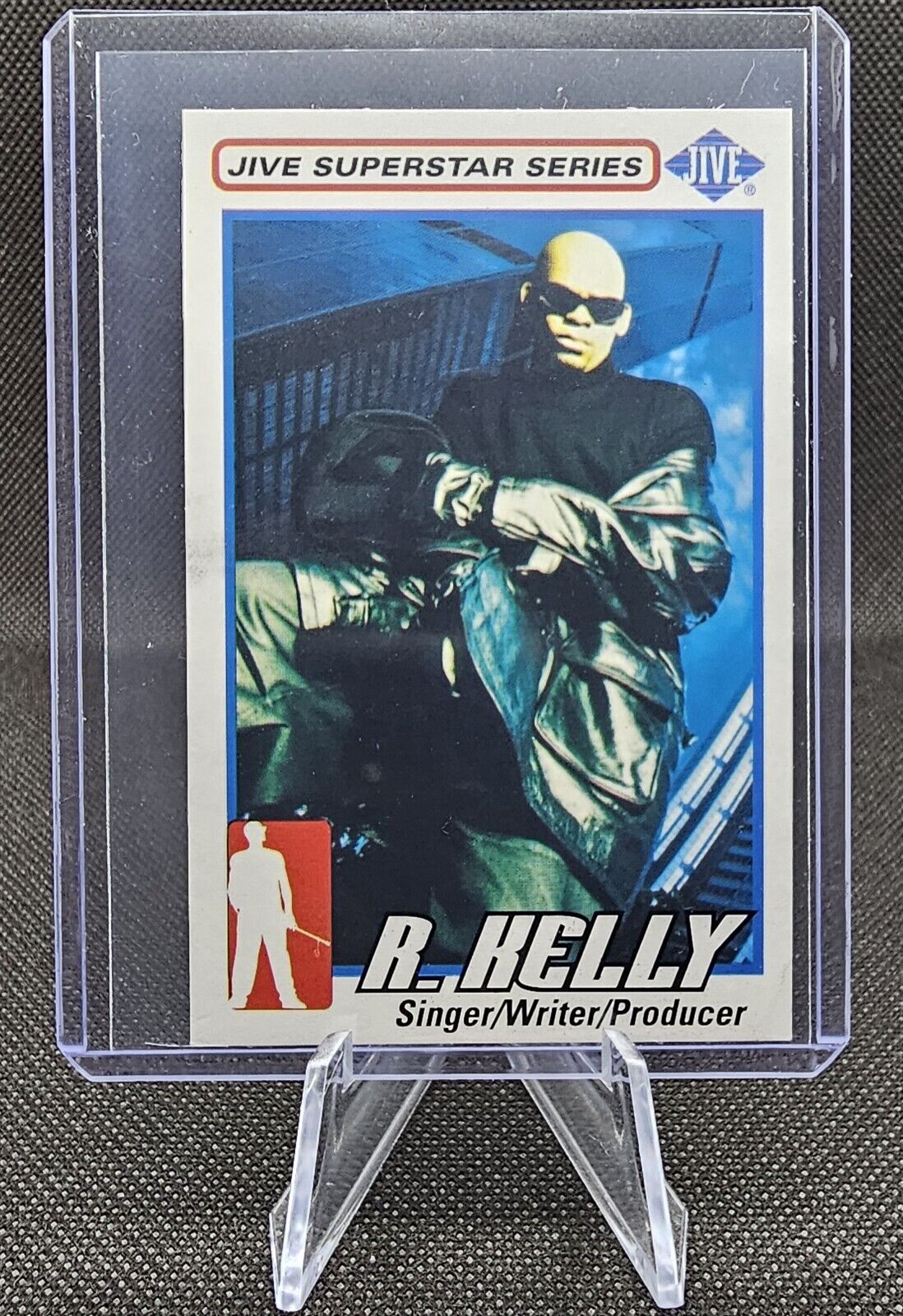 Vintage 1996 Jive Superstar Series R Kelly #1 Card Collectible Hip Hop R&B Music
