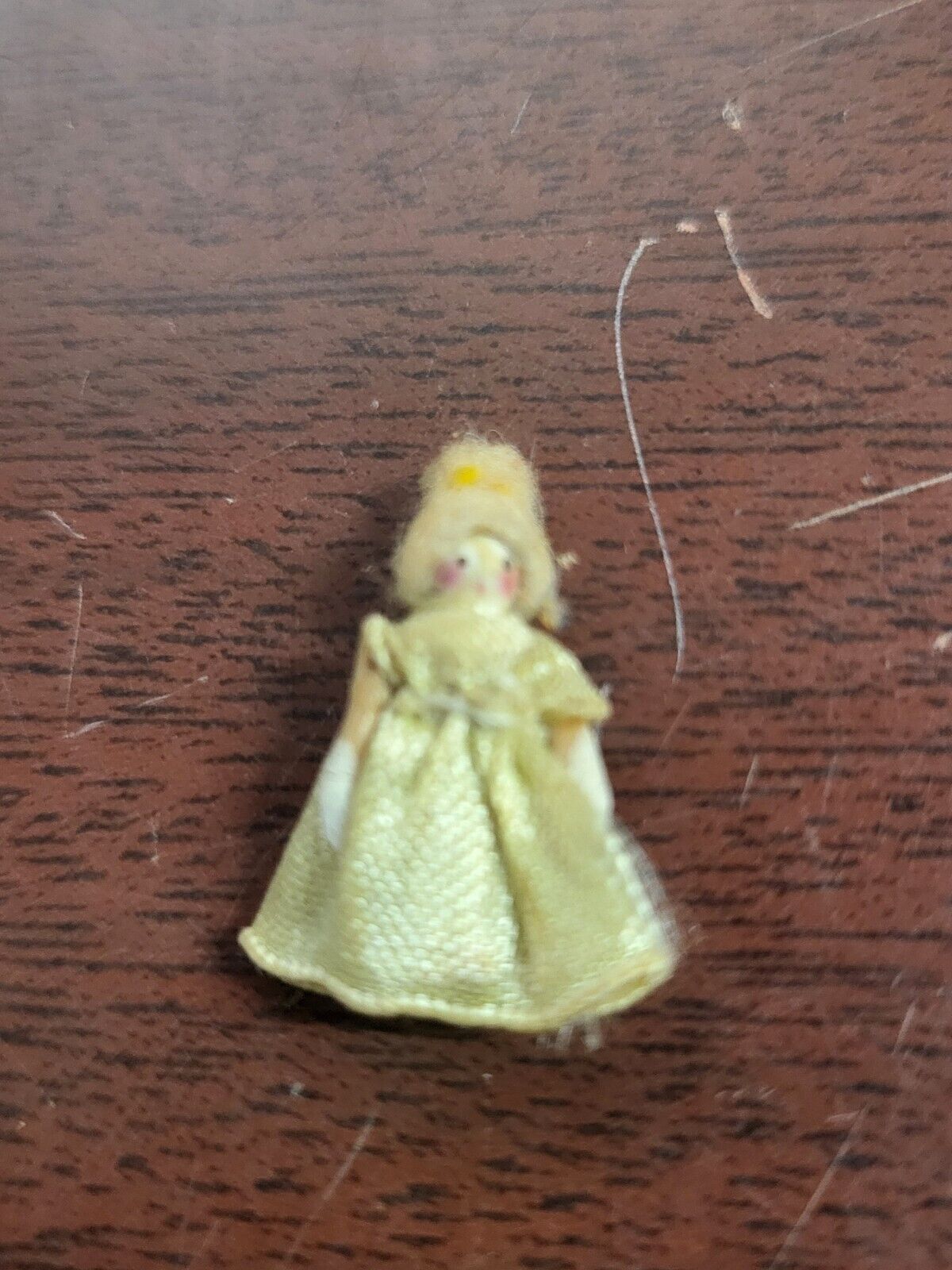 Vintage Miniature TINY Doll 3/4