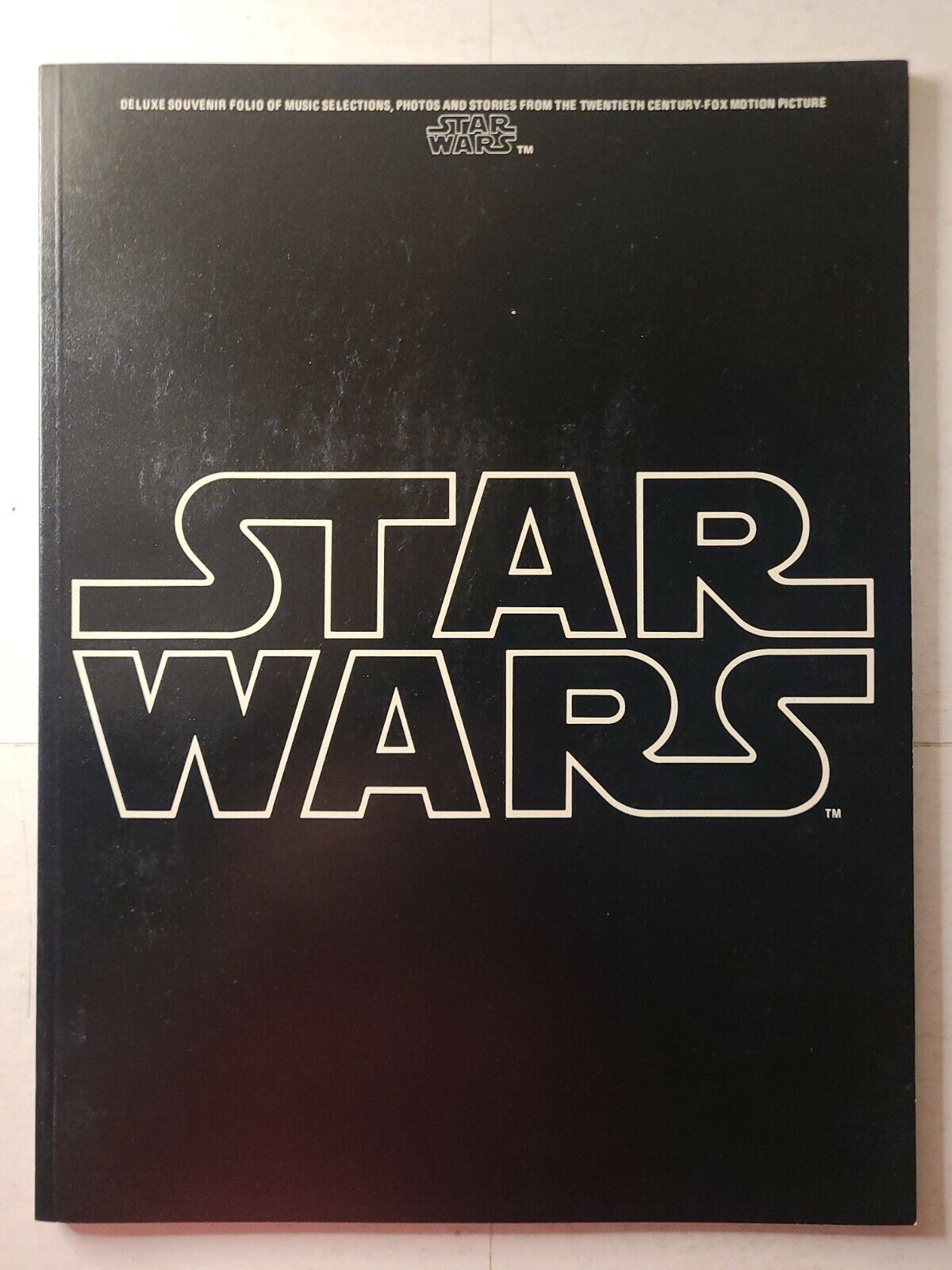 STAR WARS Souvenir Folio of Photos and Music Selections from JOHN WILLIAMS 1977