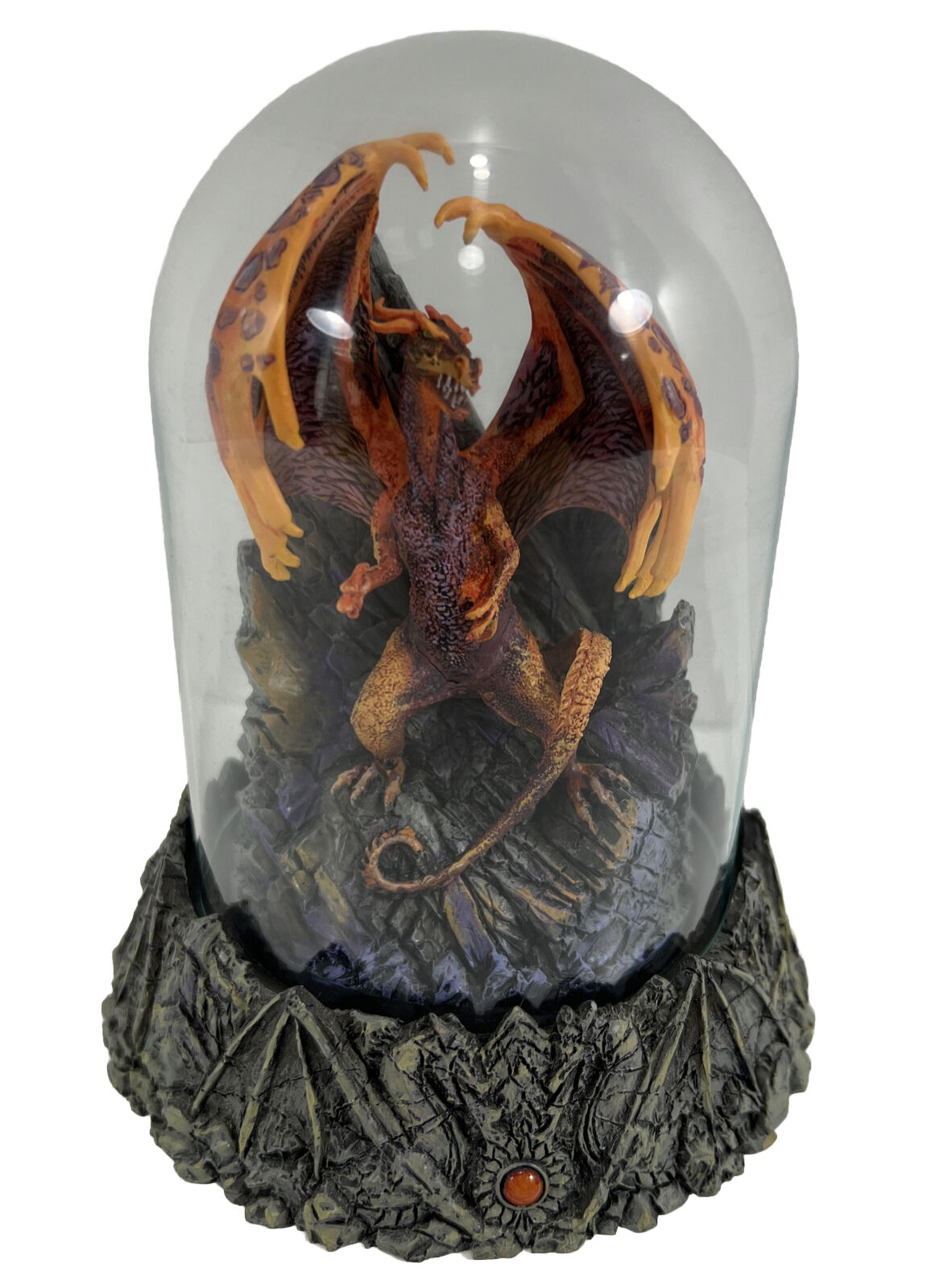Michael Whelan Franklin Mint Dragon Collection Domed Figurine~ Dragonstorm