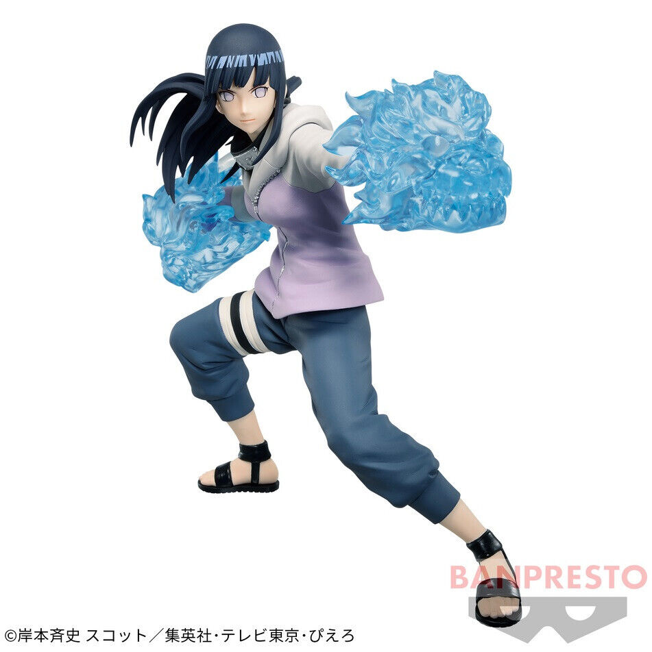 Naruto Shippuden Vibration Stars Hyuga Hinata Figure Banpresto (100% Authentic)