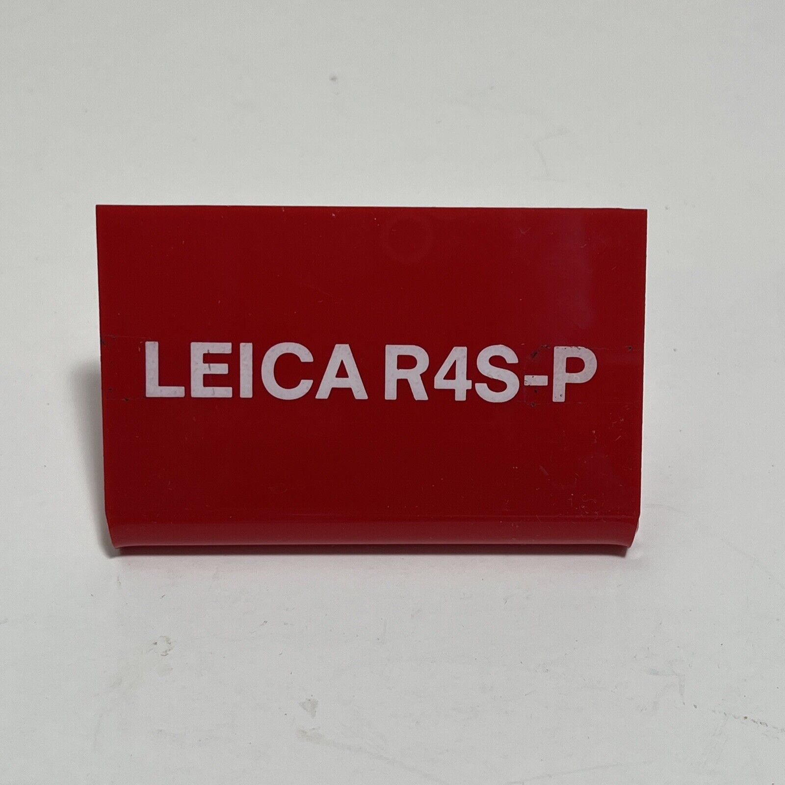 Leica R4S-P Camera Lens Store Display Stand Red Label Display Leicaflex