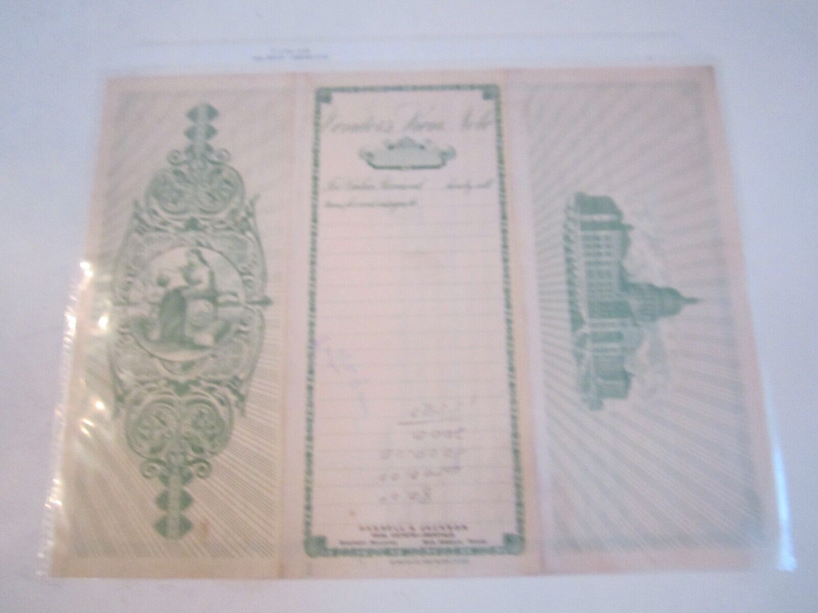 (2) 1921 VENDER LIEN NOTES WITH DOCUMENT STAMPS - ZZZ