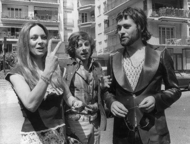 English actors Francesca Annis & Jon Finch Polish director Rom- 1972 Old Photo