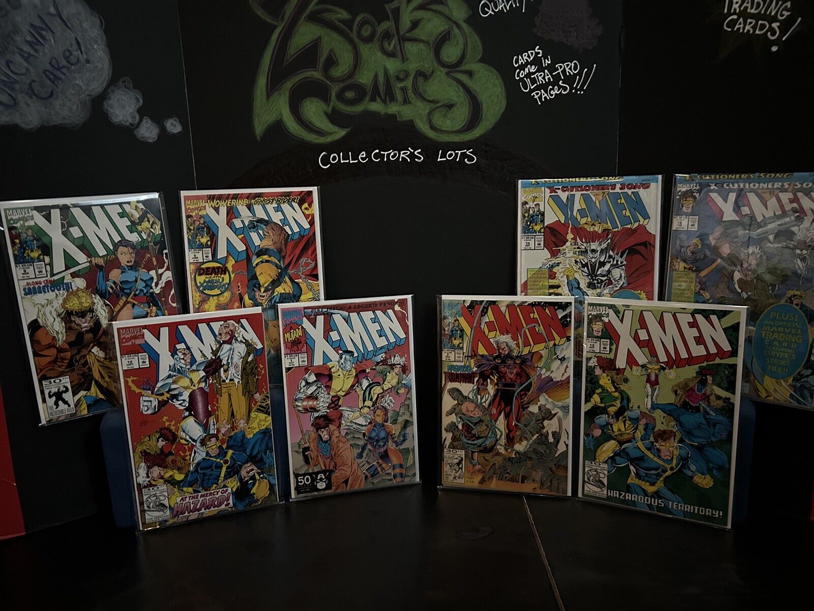 X-Men Comic Book Lot of 8 1991 Marvel Comics (1-16)