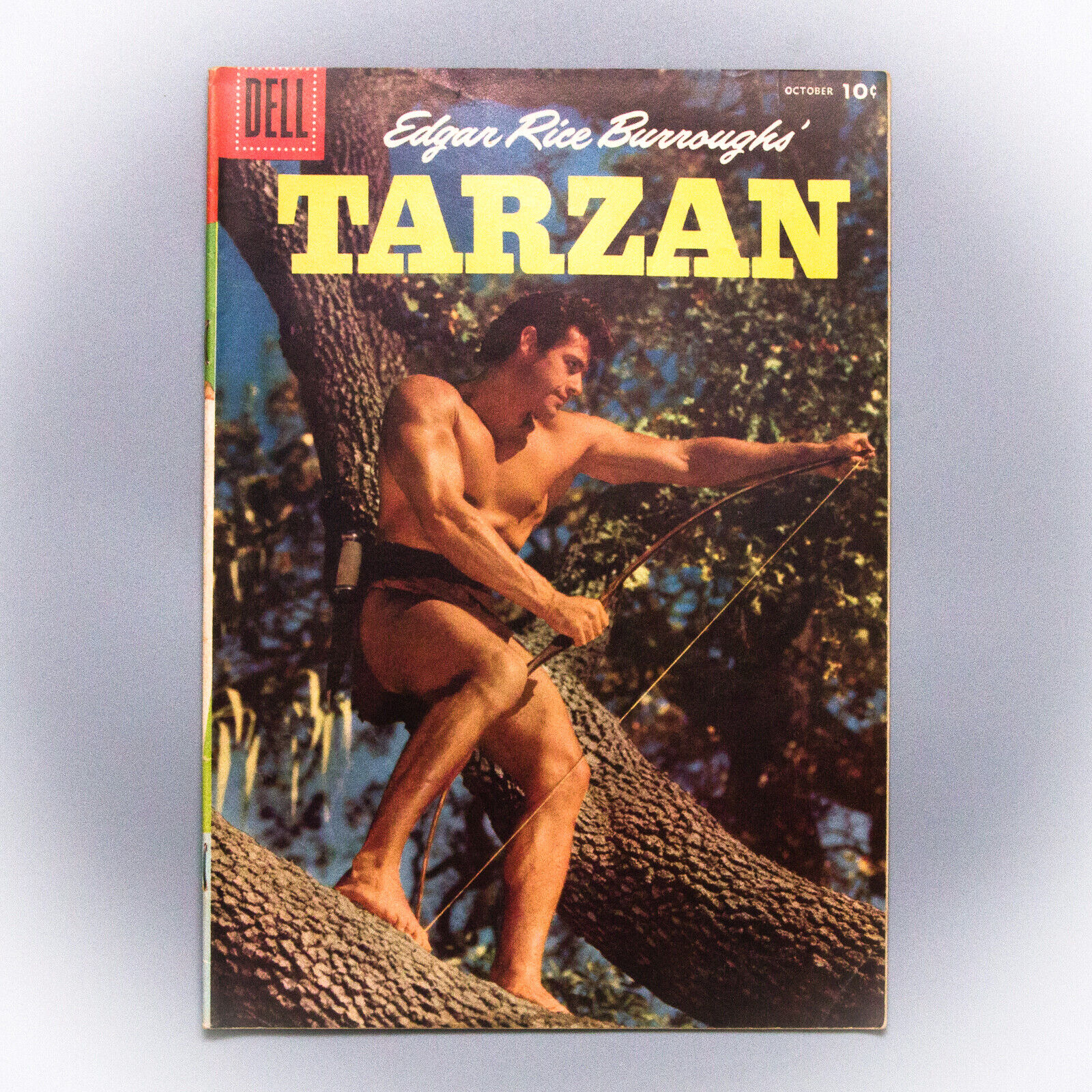 1956 Dell TARZAN Vol 1 Issue 85 Comic Book | Photo Cover VF | Schwinn Phantom Ad