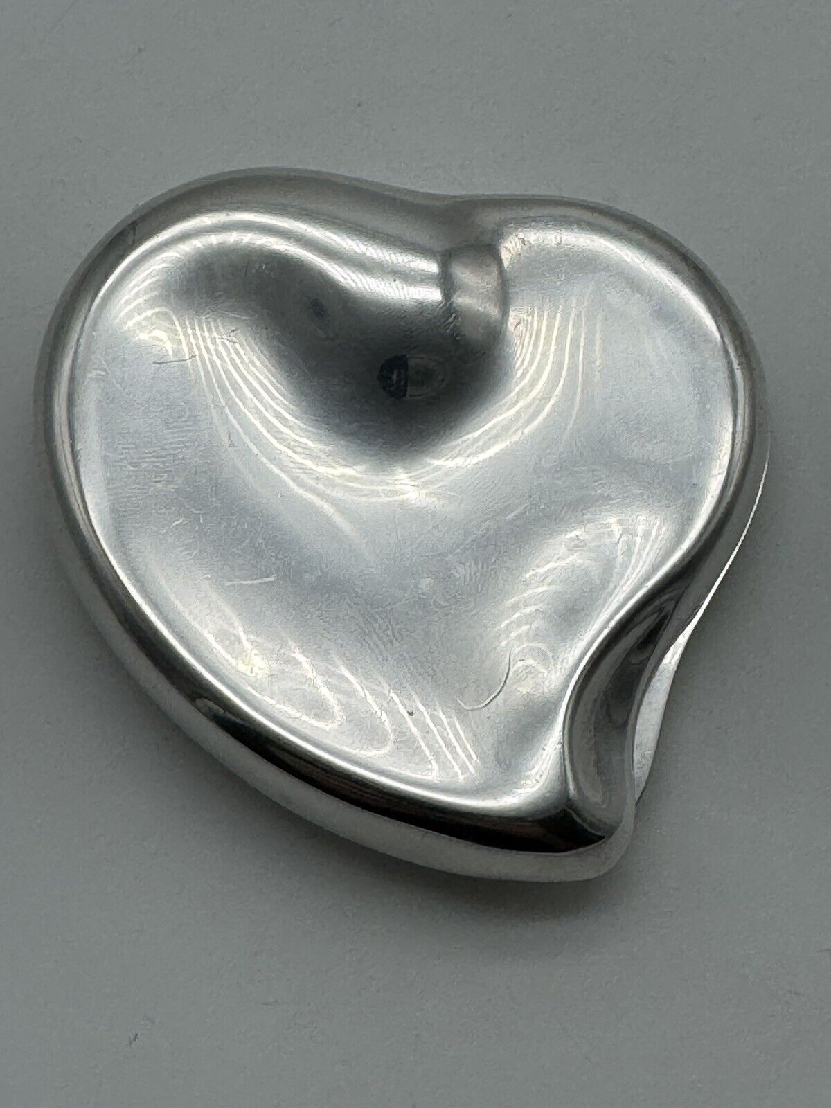 Elsa Peretti for Halston Sterling silver Heart Shaped Powder Box Valentine’s