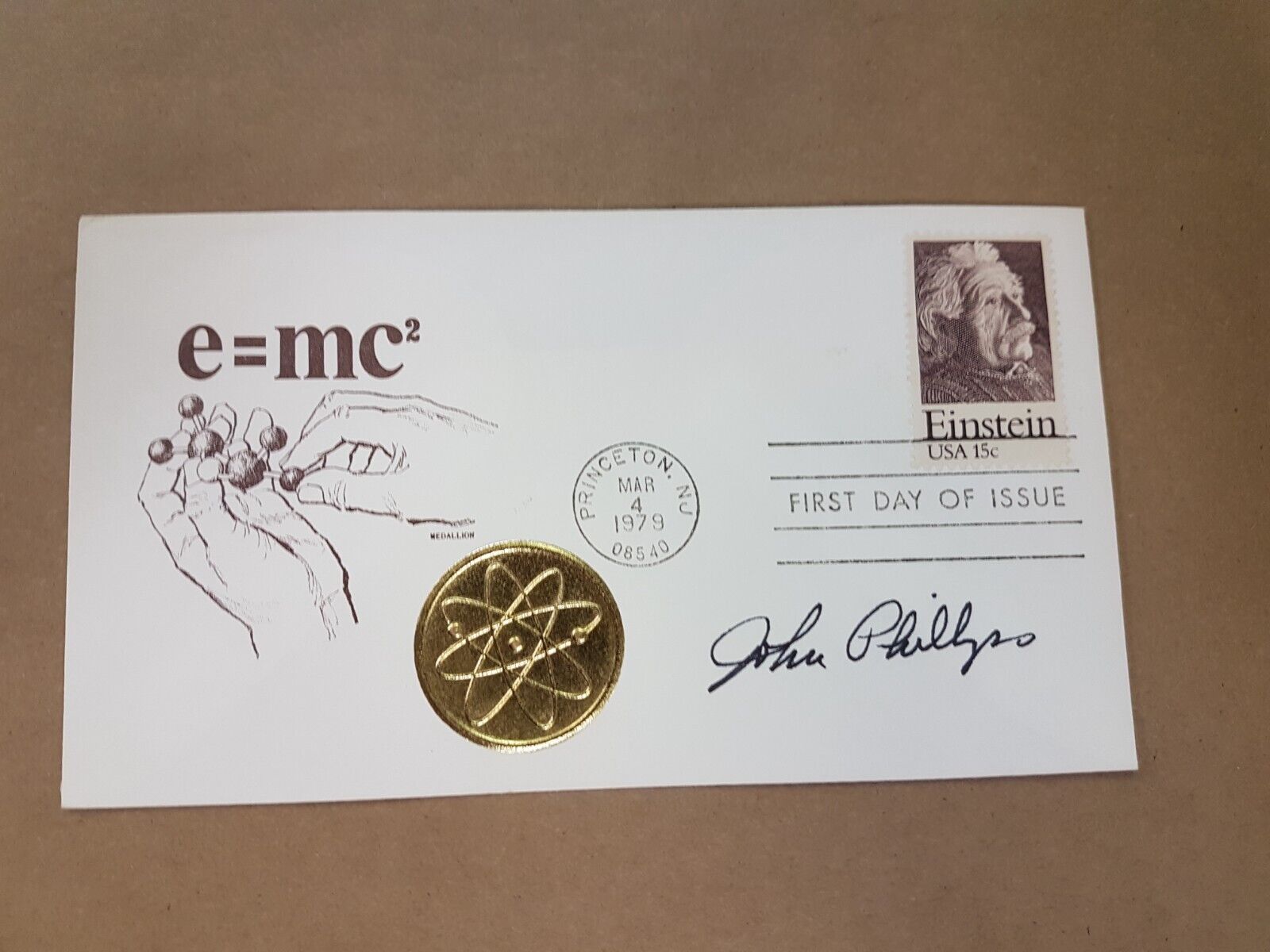 John Phillips Astronaut Nasa Space Autograph Signed First Day Cover