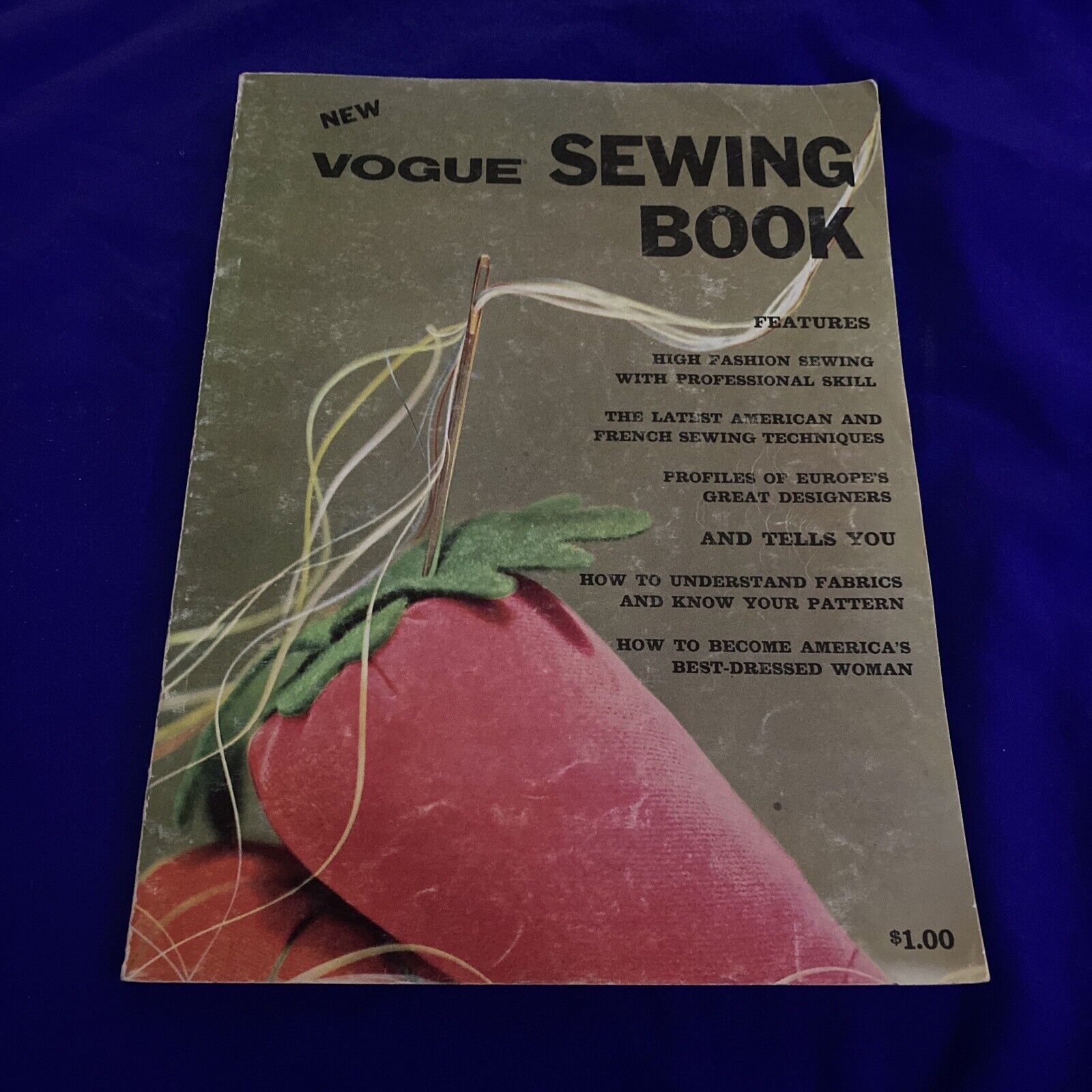 Vintage The New Vogue Sewing Book 1963 1960's Housewife Fashion
