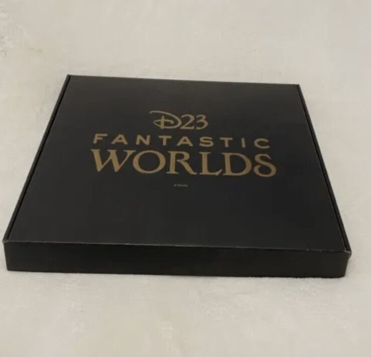 Disney D23 Fantastic Worlds 2020 Gold Member Gift Pin Adventure FULL Set / Kit