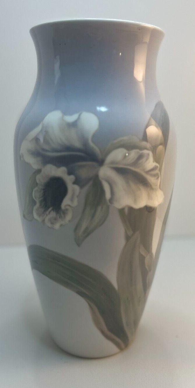 Royal Copenhagen Vase Porcelain Vintage Floral Home Decor Mom GF Wife Gift