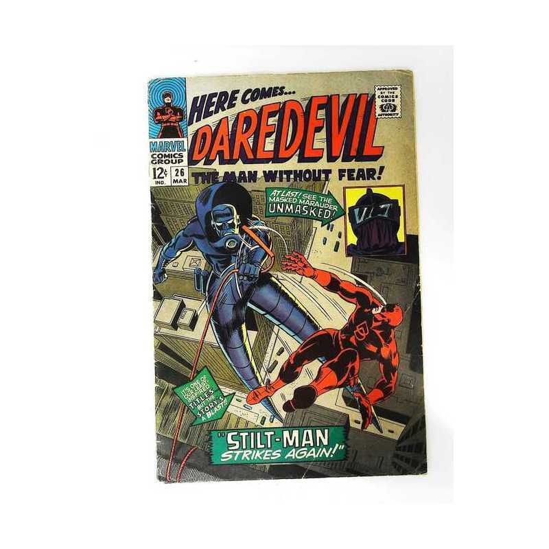 Daredevil (1964 series) #26 in Very Good condition. Marvel comics [w*