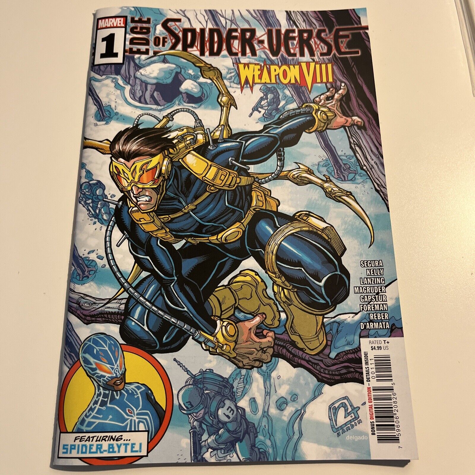 EDGE OF SPIDER-VERSE 1 (2024) CVR A FIRST 1ST APPEARANCE WEAPON VIII MARVEL NM