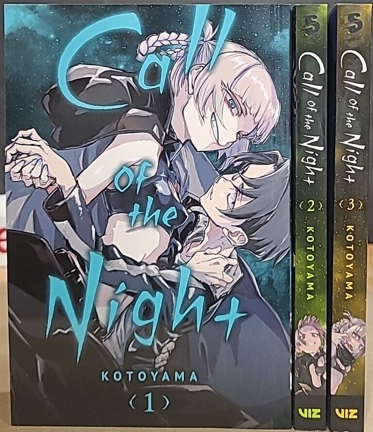Call Of The Night 1 - 3 Manga English New 3 Volumes From Viz Media Brand New