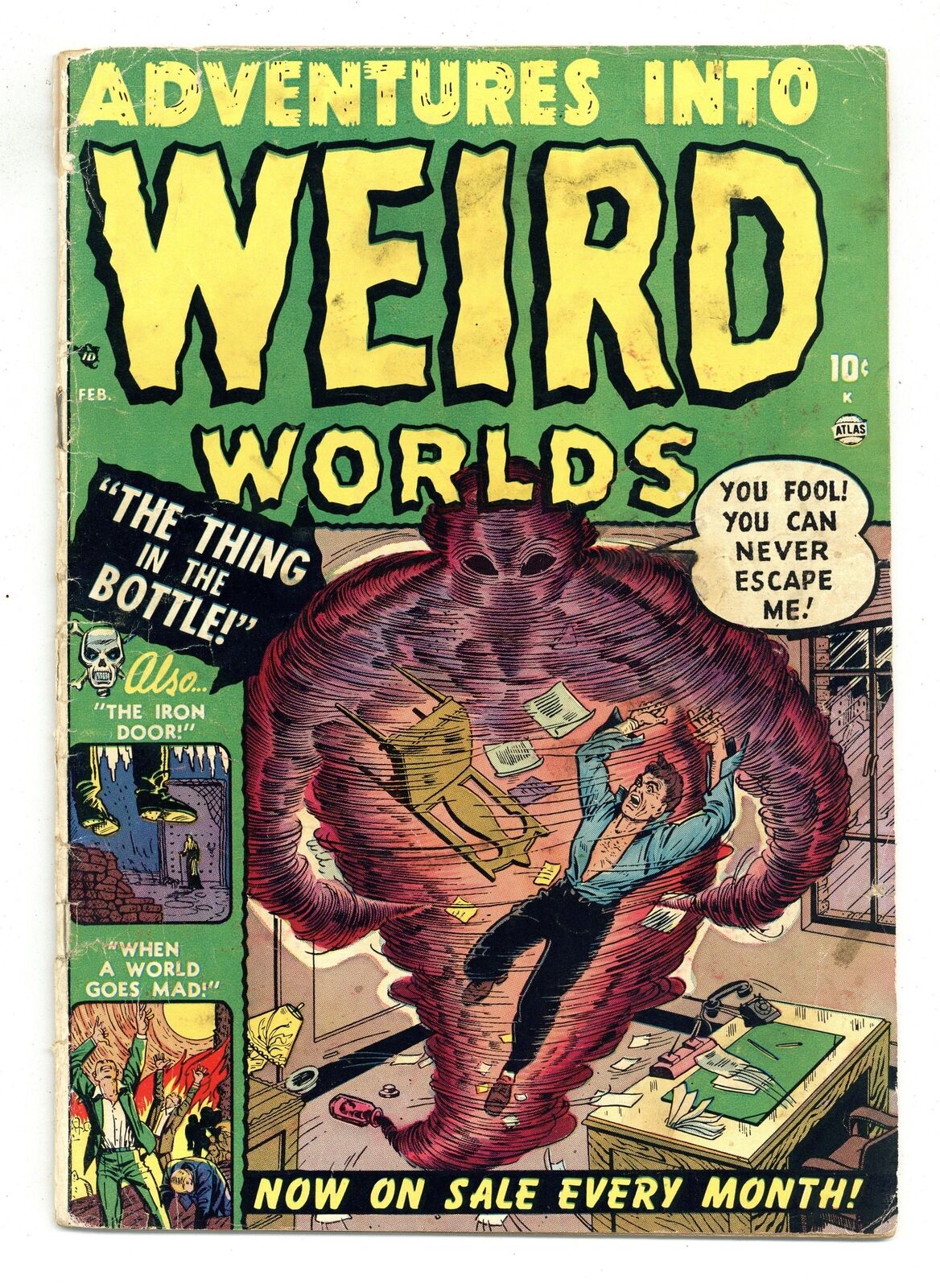 Adventures into Weird Worlds #2 GD- 1.8 1952