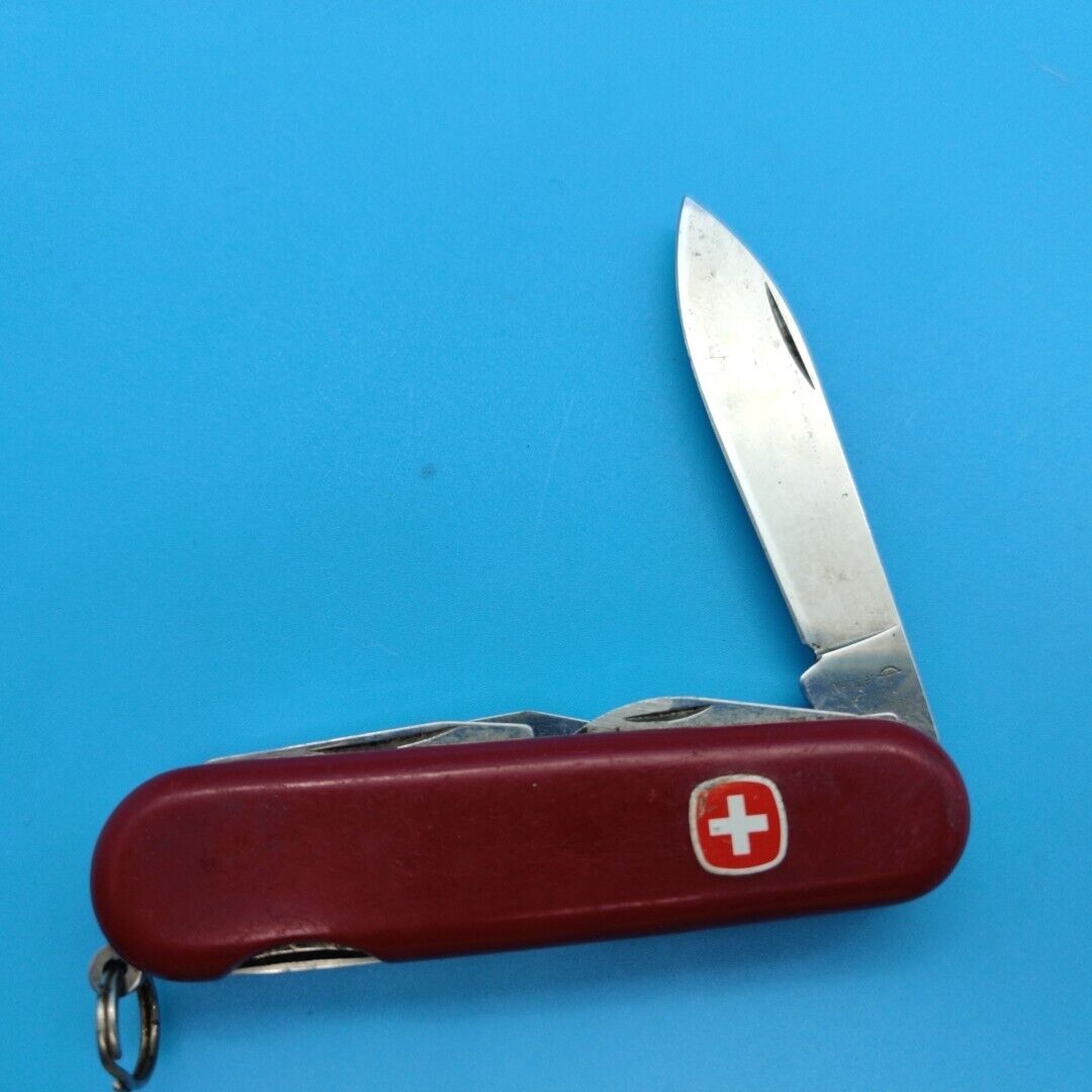 Wenger Swiss Army Knife Bass Fishing 85mm Locking Blade Knife Discontinued