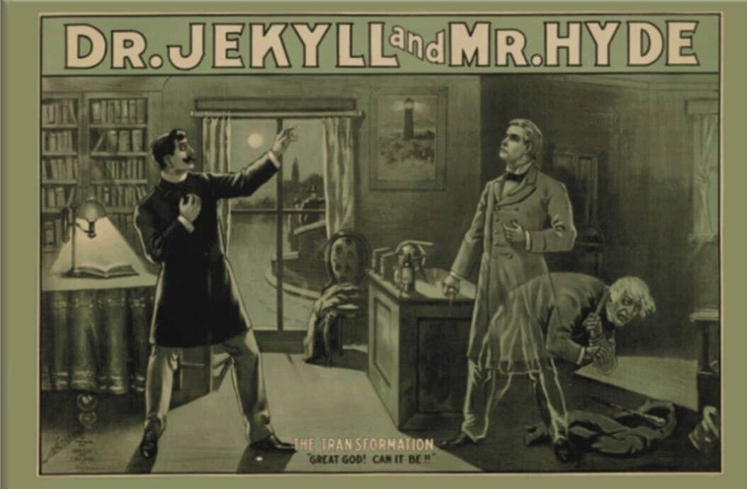 Dr. Jekyll & Mr. Hyde Magnet 2\