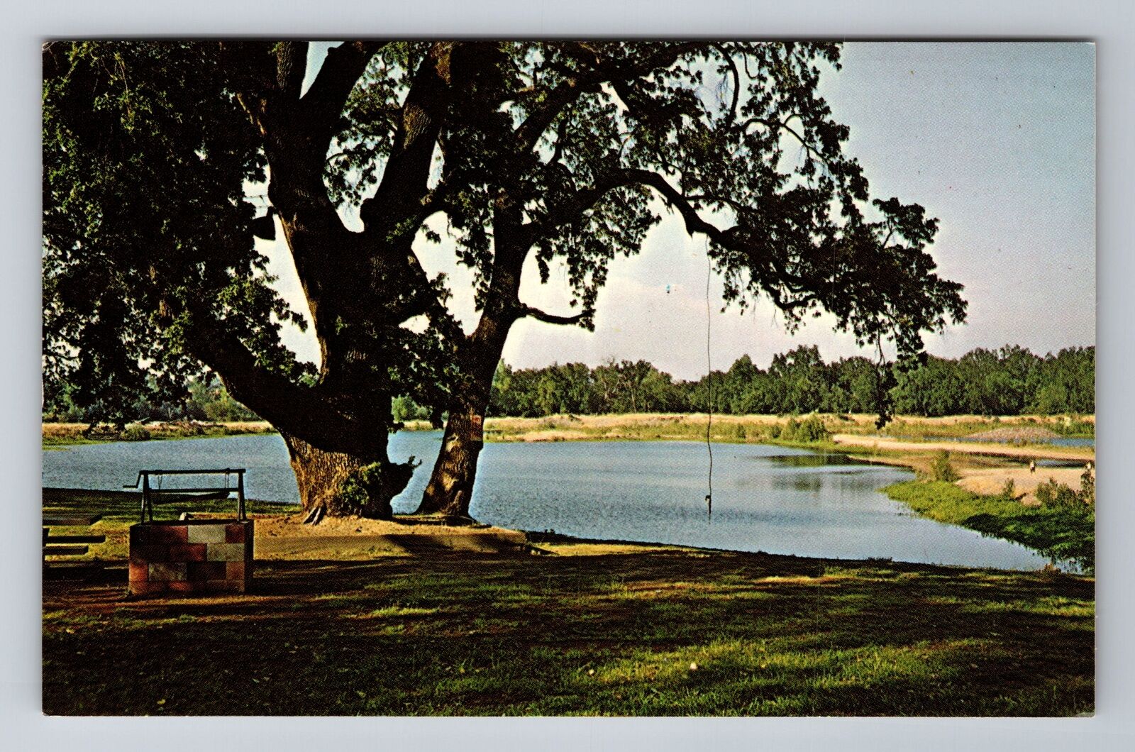 Anderson CA-California, River Park, Antique, Vintage Souvenir Postcard
