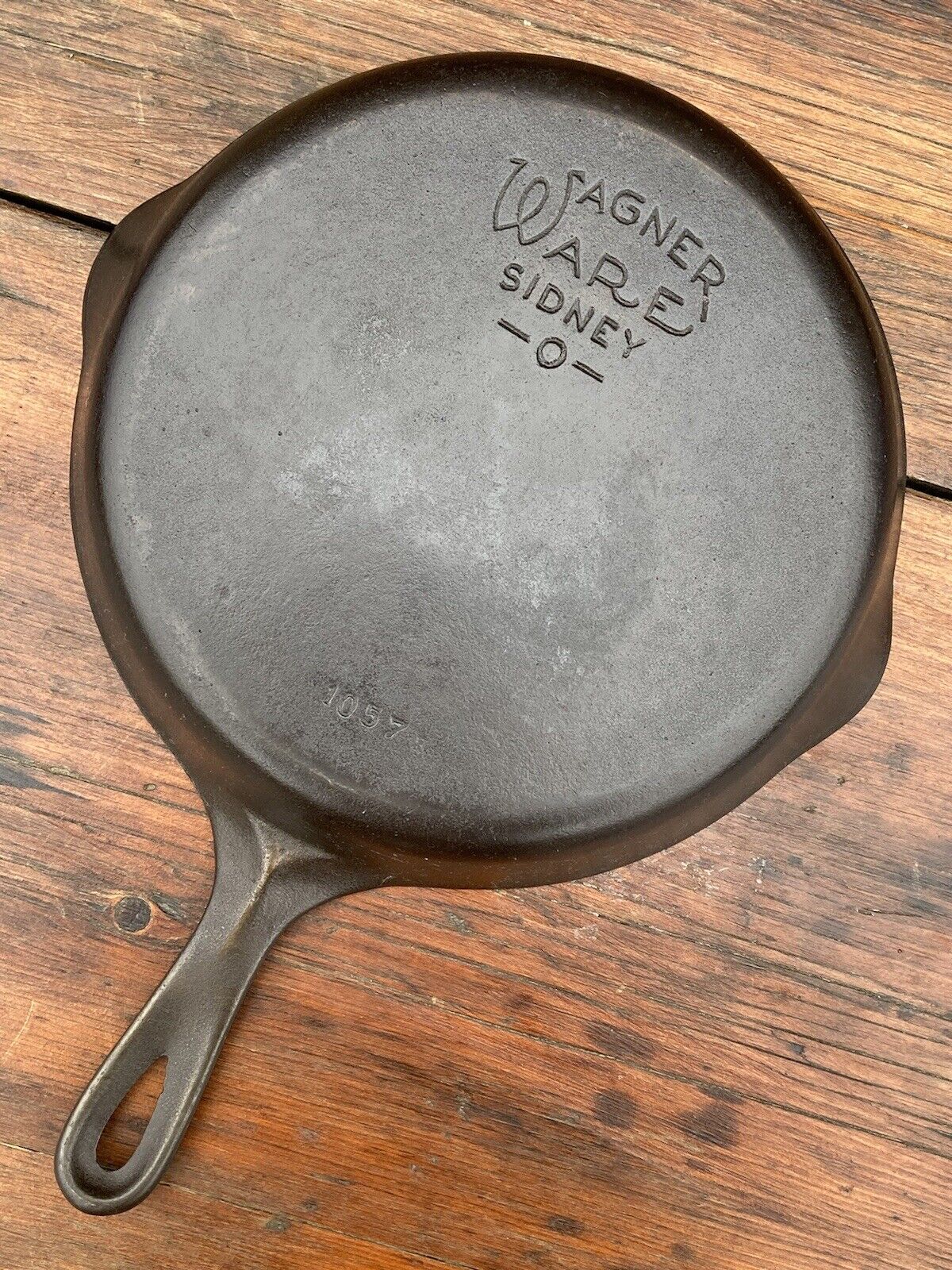Wagner Ware Cast Iron #7 Smooth Bottom Skillet