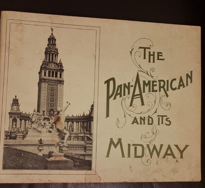 World's Fair 1901, Buffalo, NY, Pan-American and it's Midway photo booklet