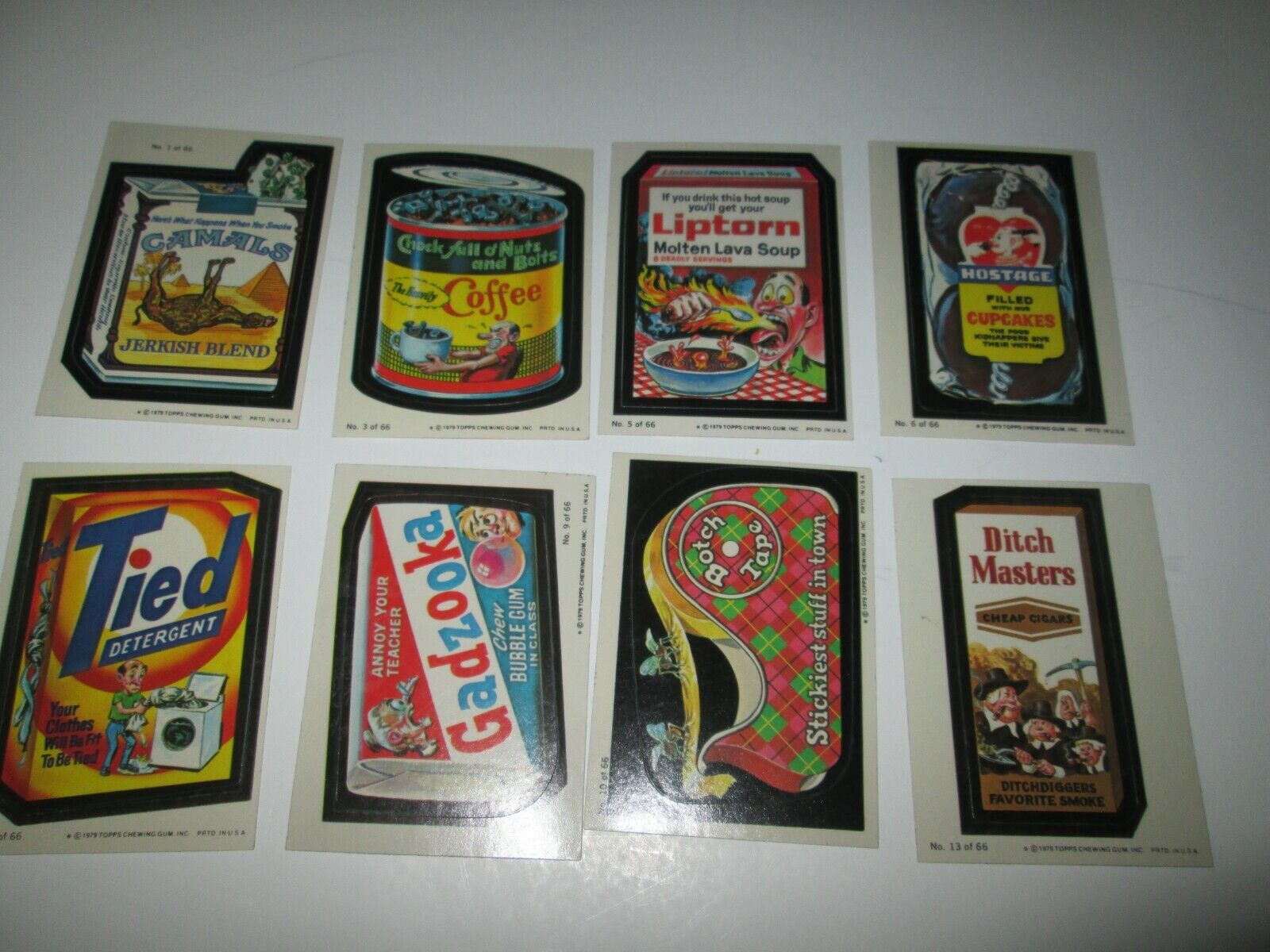 WACKY PACKAGES    1979   29  DIFFERENT CARDS