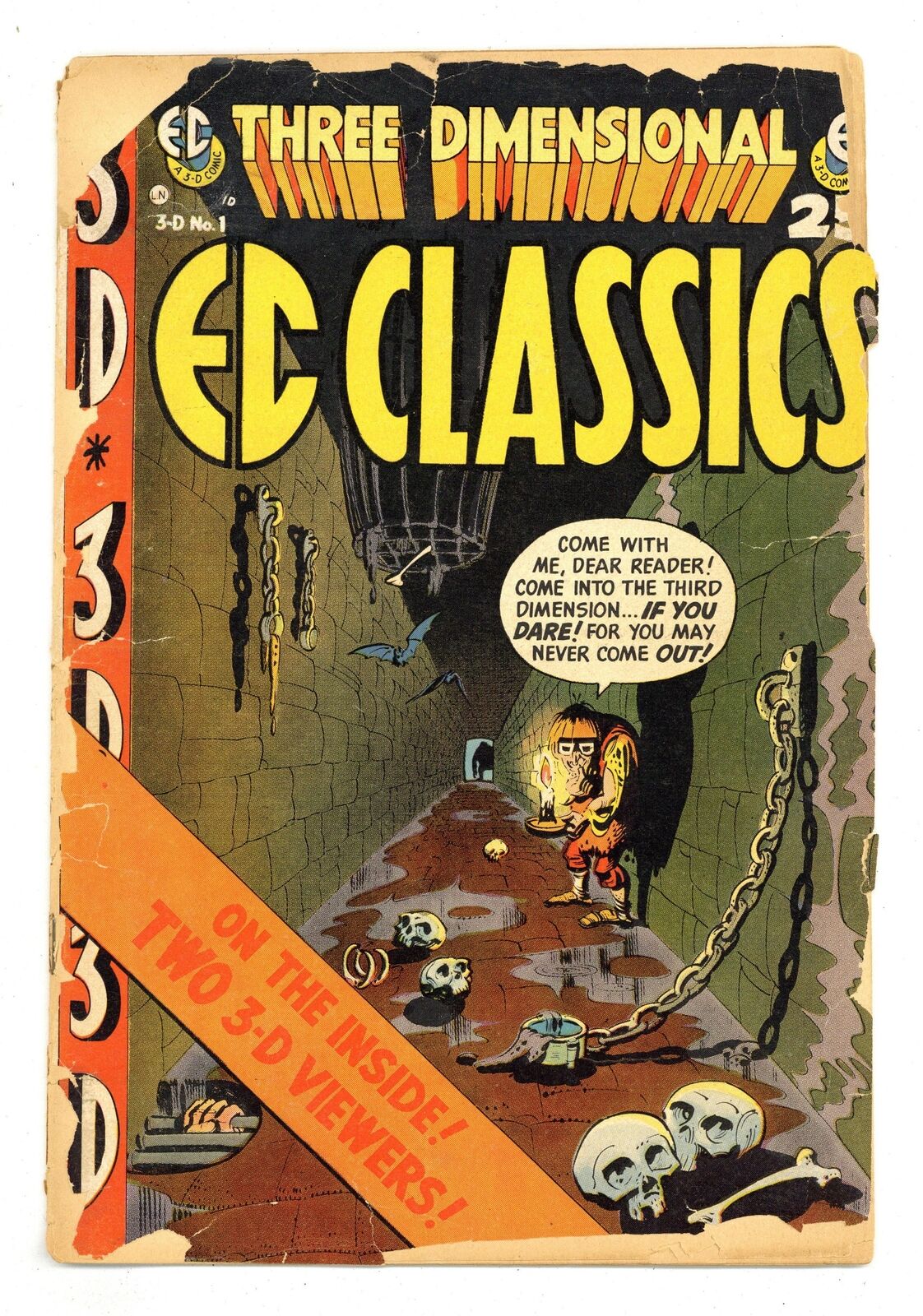 Three Dimensional E. C. Classics #1 PR 0.5 1954