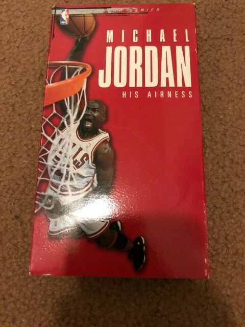 VTG NBA Michael Jordan His Airness Superstar Series VHS Movie Sealed New 1999