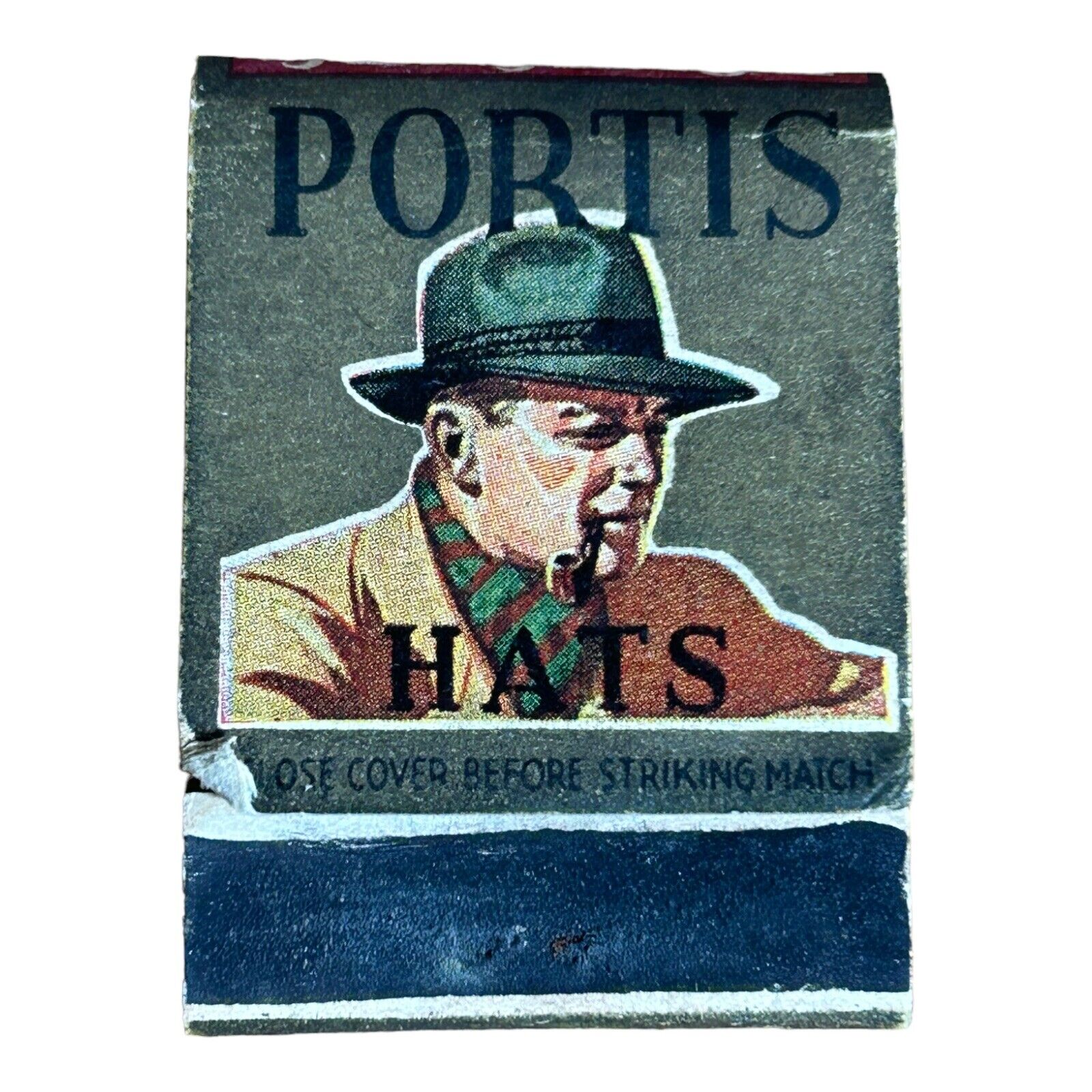 Vintage Striking Matches Portis Hats