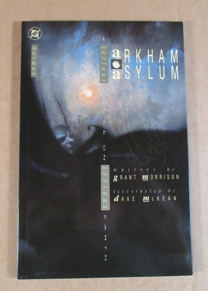 Batman Arkham Asylum A Serious House on Serious Earth Morrison McKean DC Novel