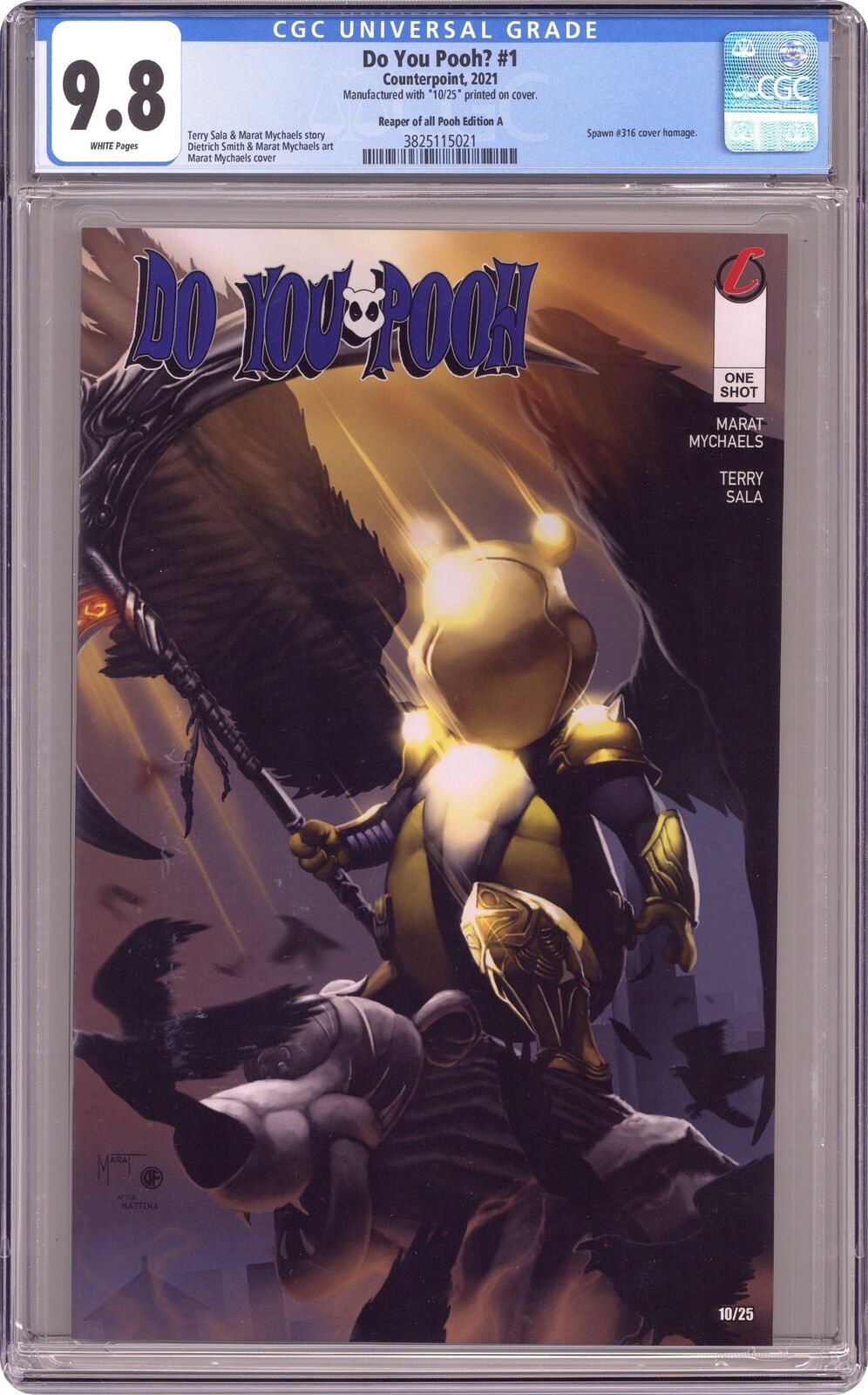 Do You Pooh? 1REAPER.A CGC 9.8 2021 3825115021