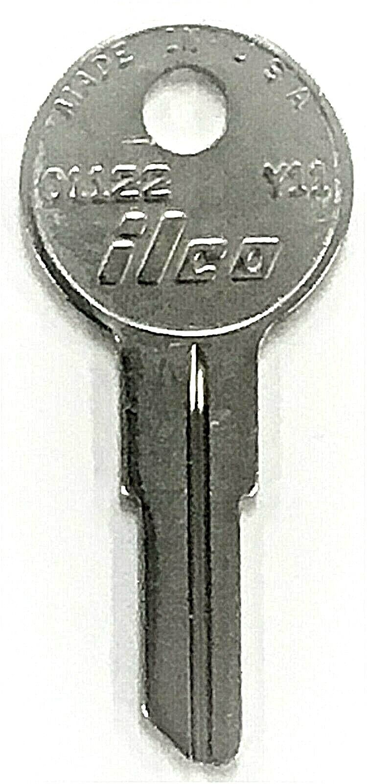 1 1930\'s Auburn Y11  01122 Key Blank For Various Locks Keys Blanks