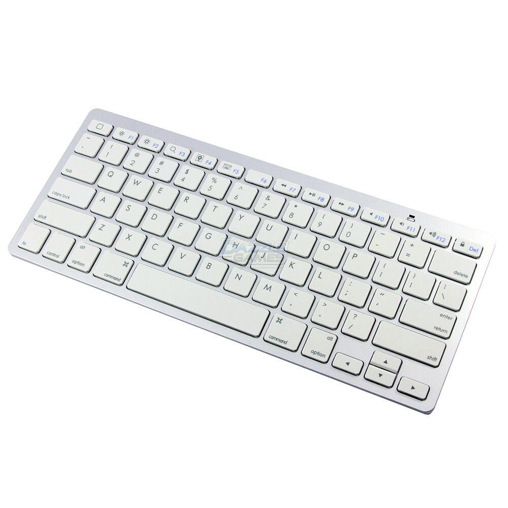 Bluetooth 3.0 Wireless Keyboard for Apple iPad-1 1 2 3 4 Mac Computer PC Macbook