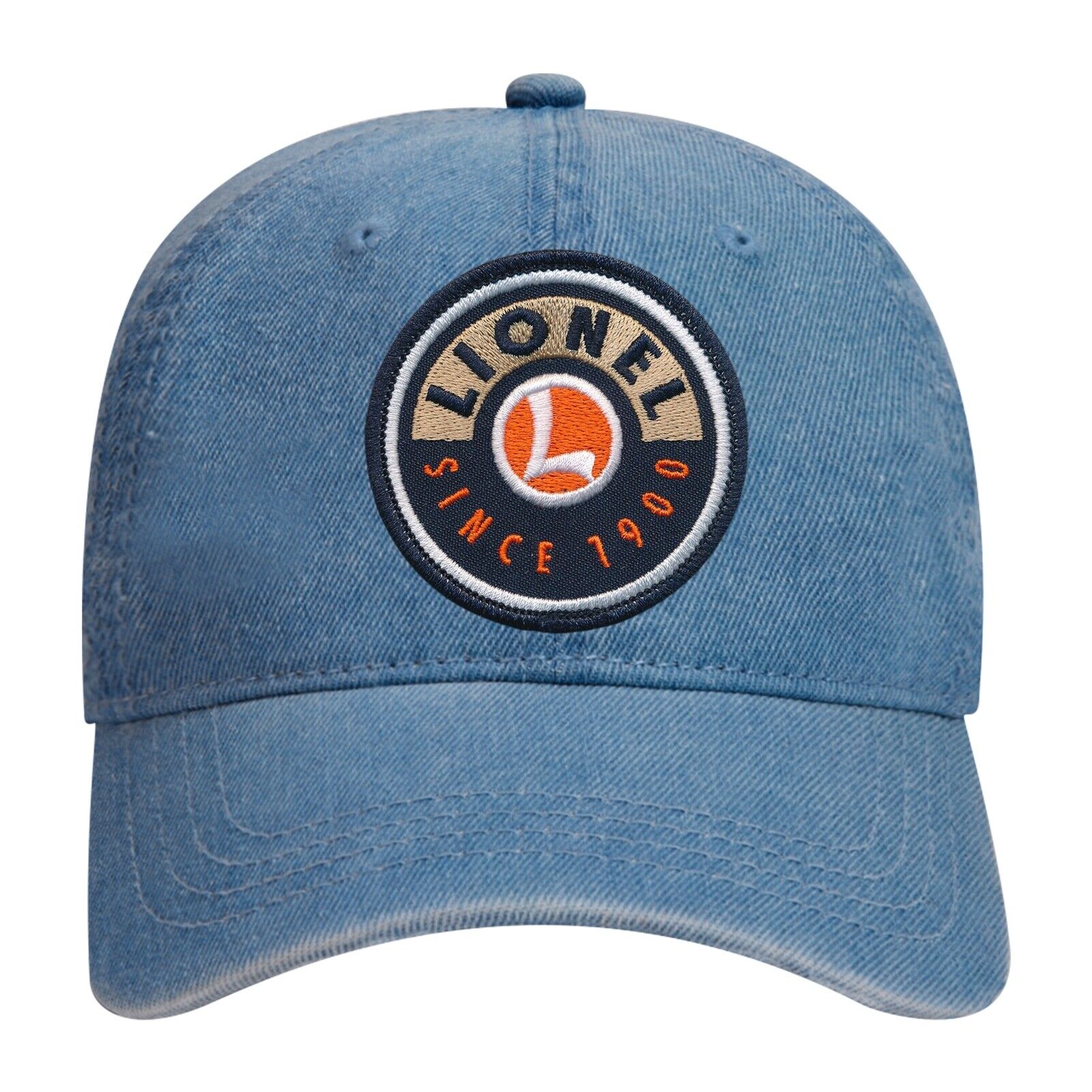 New Casual Look LIONEL TRAINS Collector's Faded Denim Hat 