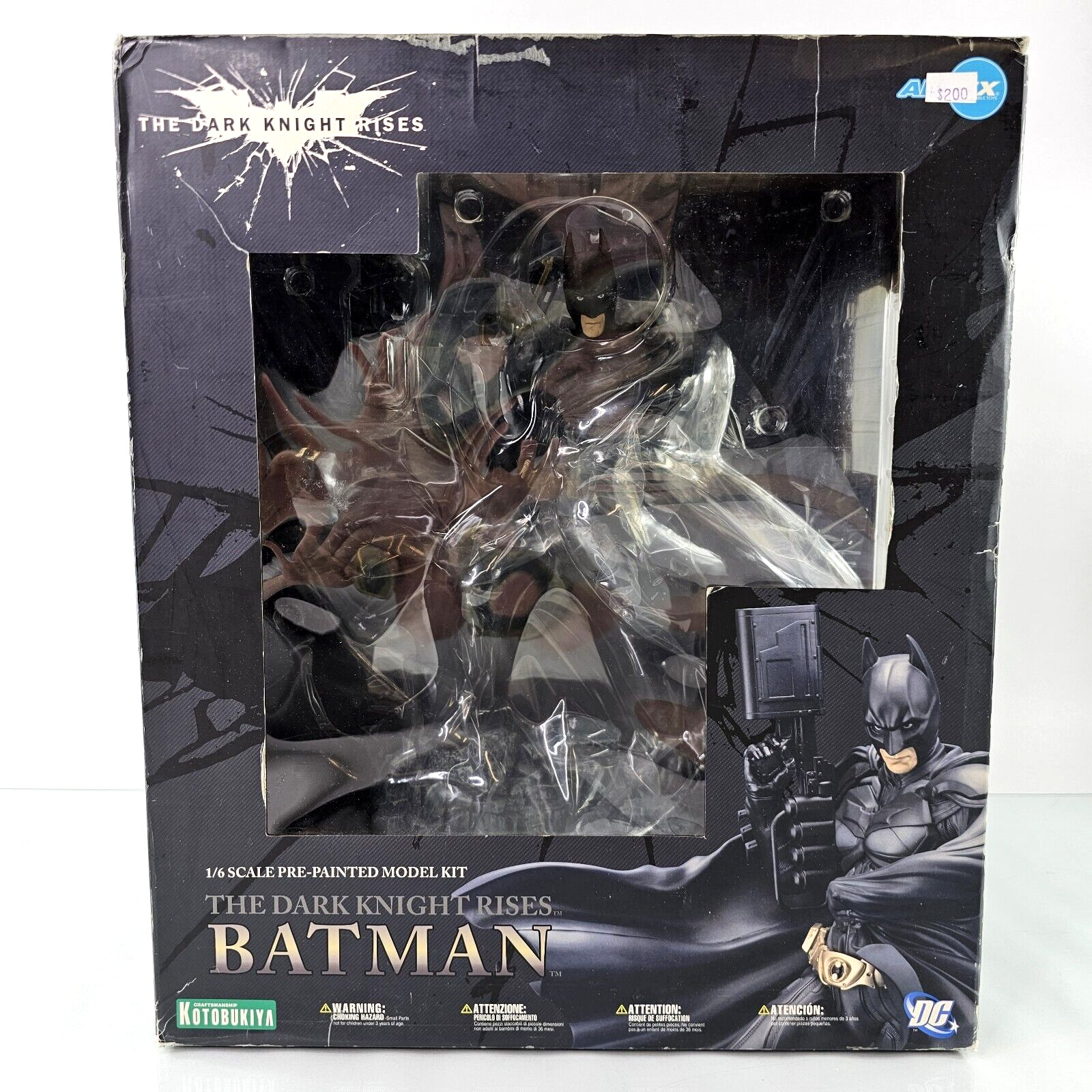 ARTFX Batman The Dark Knight Rises PVC Statue Light Up 1/6 DC Comics Kotobukiya
