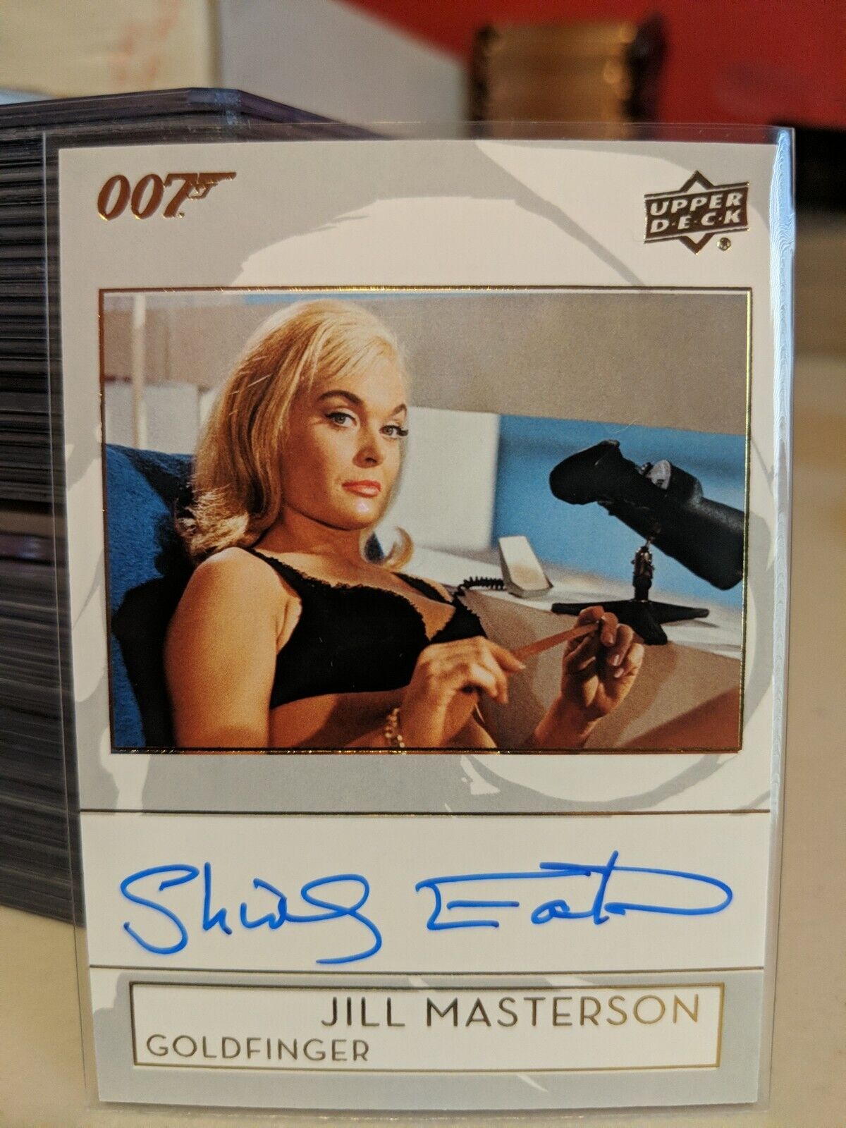 James Bond Collection 2019 Edition Shirley Eaton A-EA Autograph Card Upper Deck 