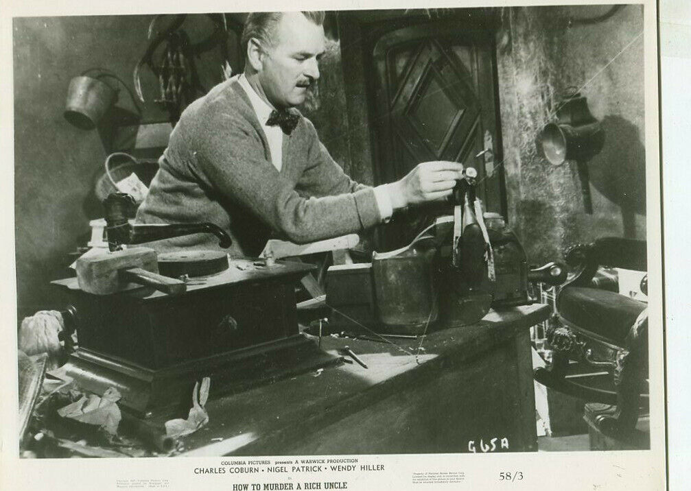 How To Murder A Rich Uncle - Nigel Patrick 1958  movie press photo MBX33