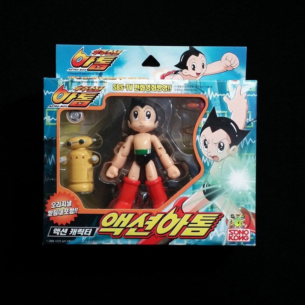 Takara Astro Boy Atom Action figure set 4.3