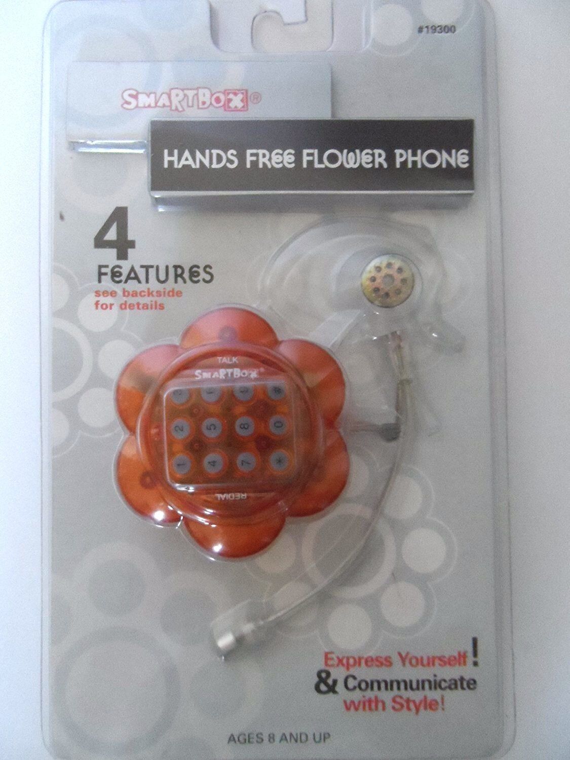 SmartBox Hands Free Flower Phone - Orange  ()