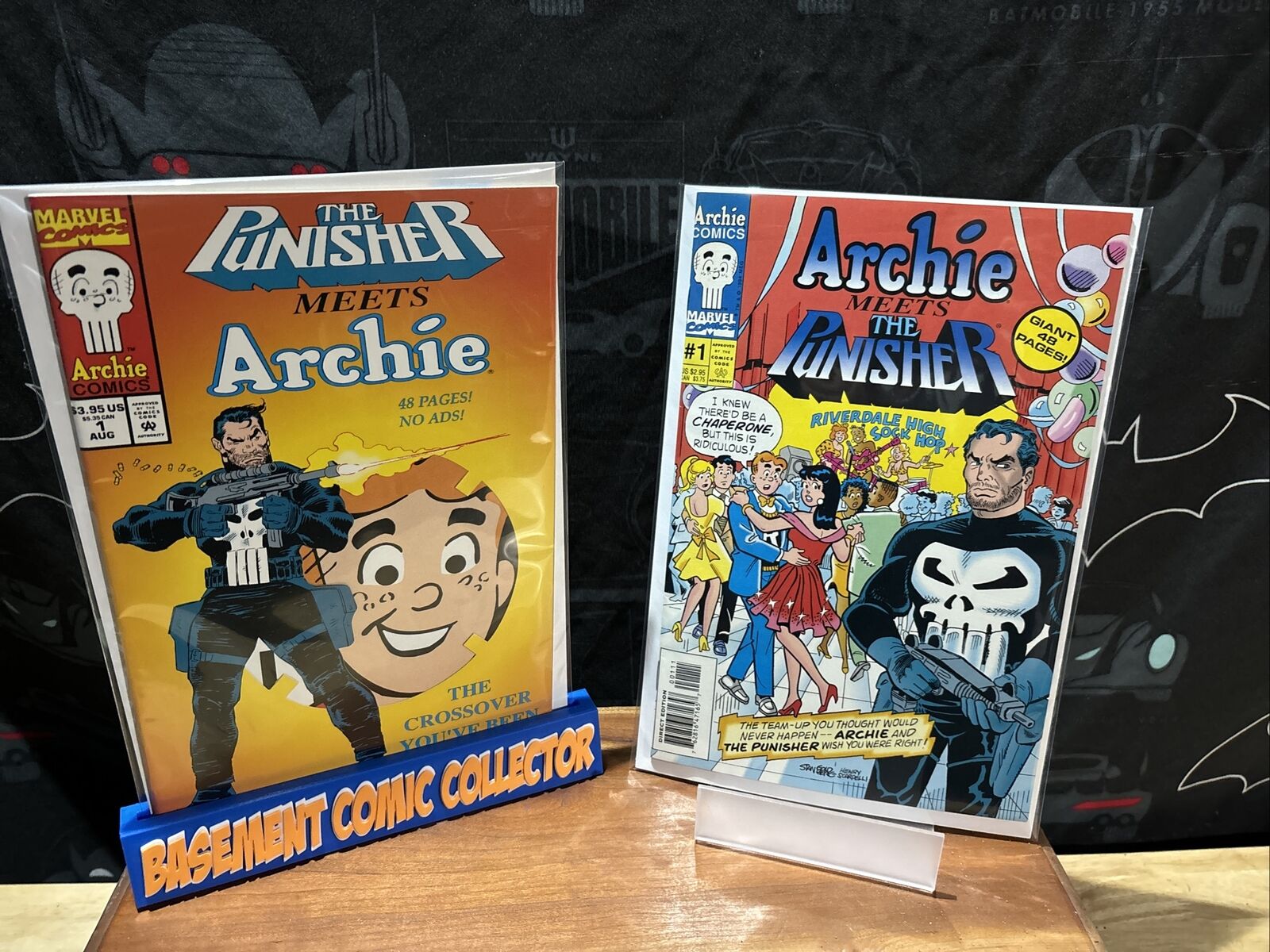 2 Comic Lot- Archie Meets Punisher #1  (Marvel, 1994) Both In Great Condition