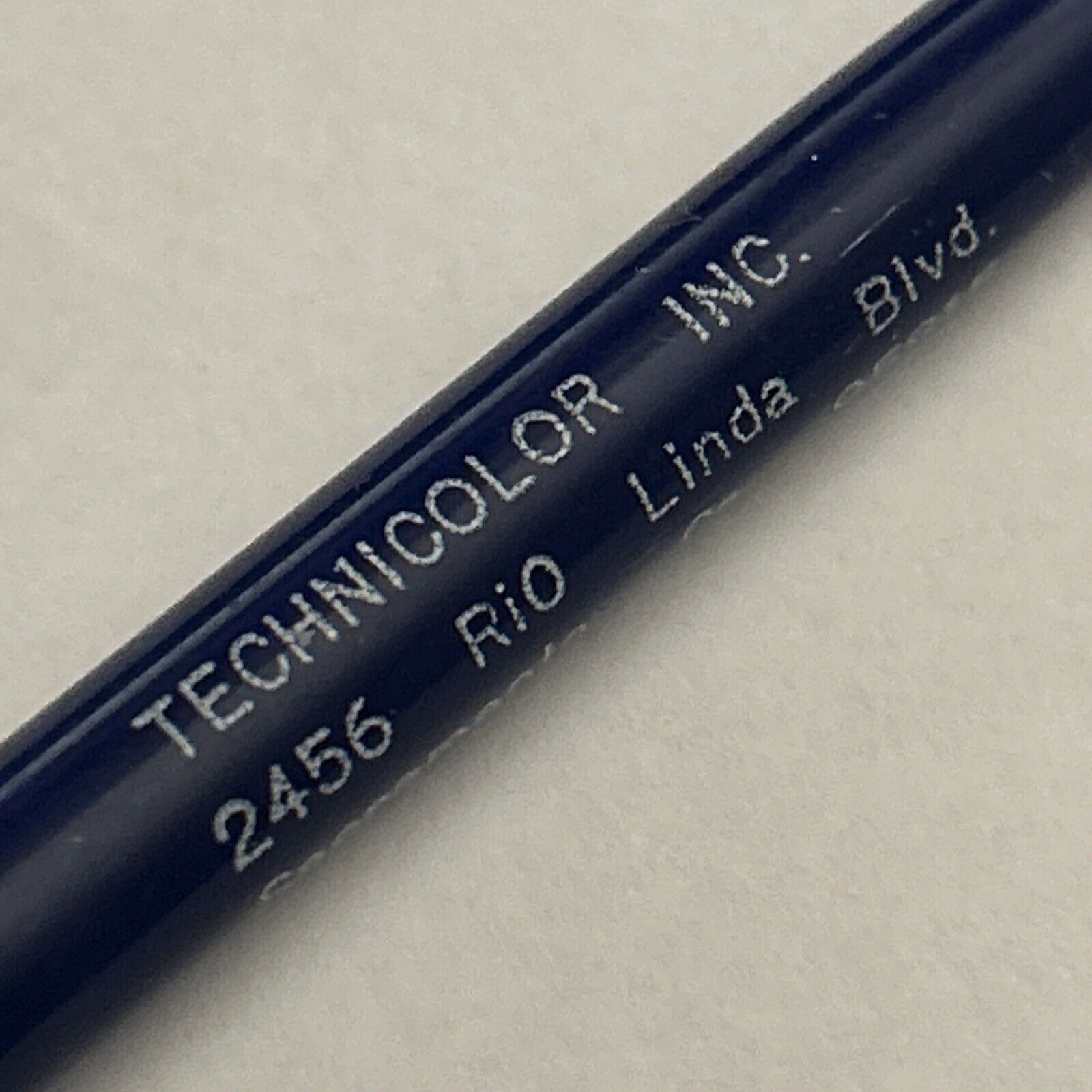 VTG Ballpoint Pen Technicolor Inc Sacramento California