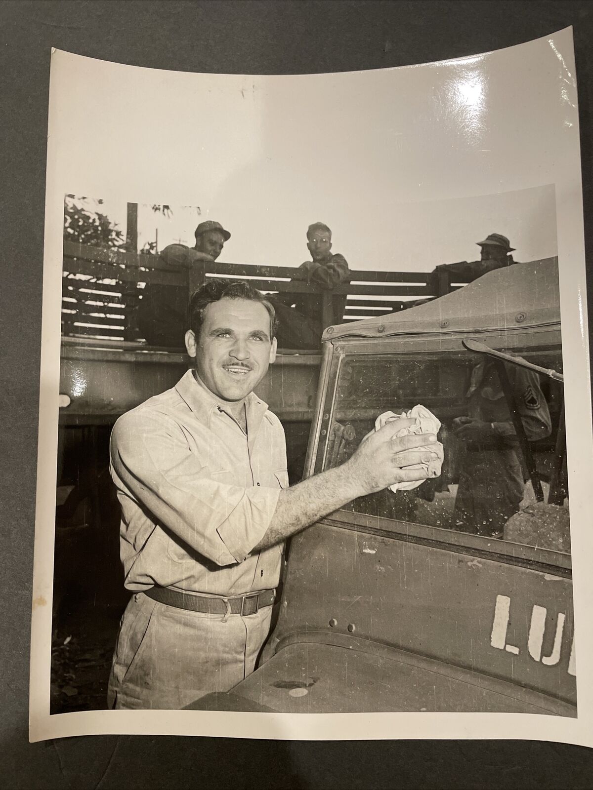 WWII Jeep interview, Jeep Mechanic, yank press photo, G503 Philippines
